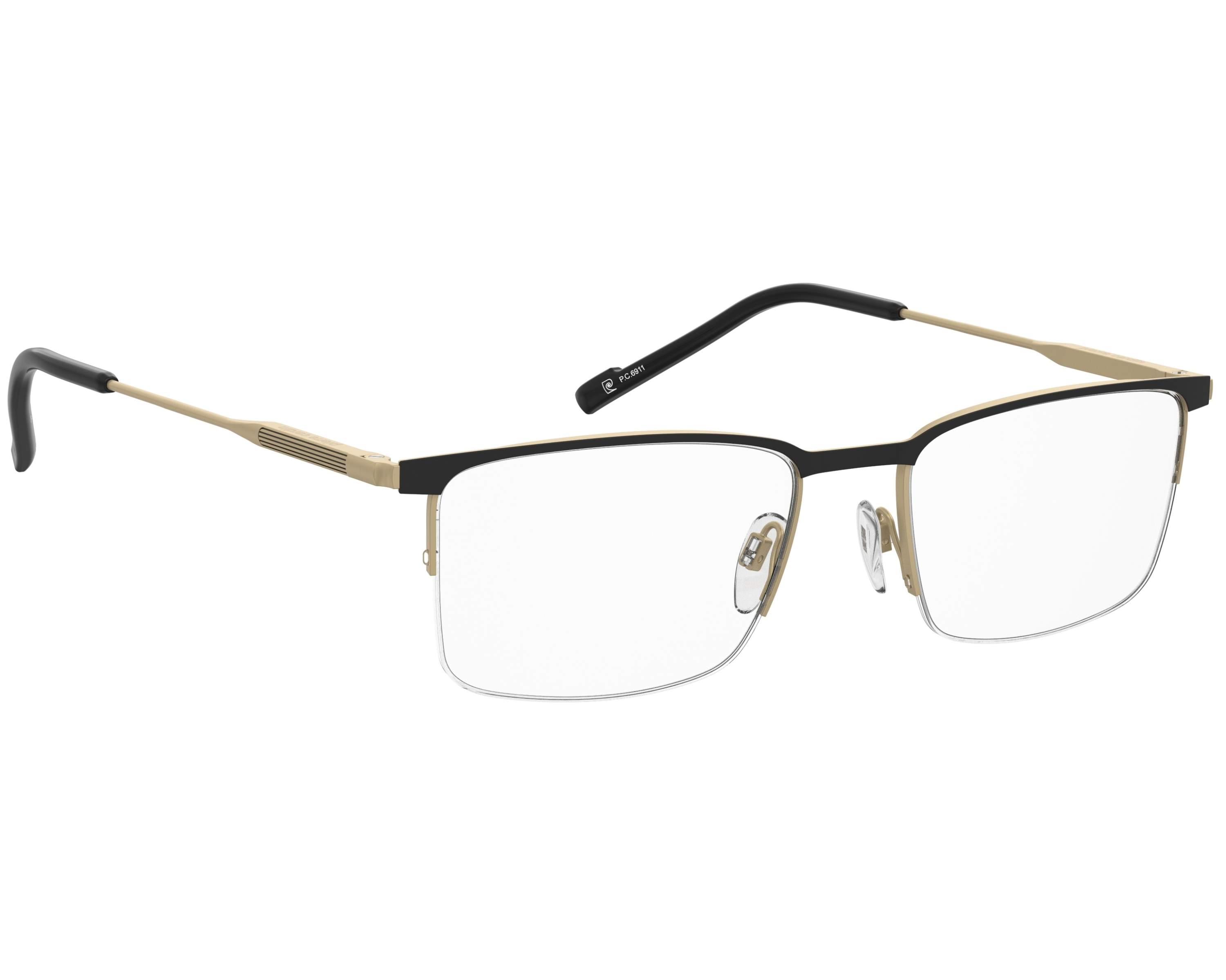 Pierre Cardin P.C.-6911 RHL 55-19 Or Noir vue 360 degr&eacute;s 4