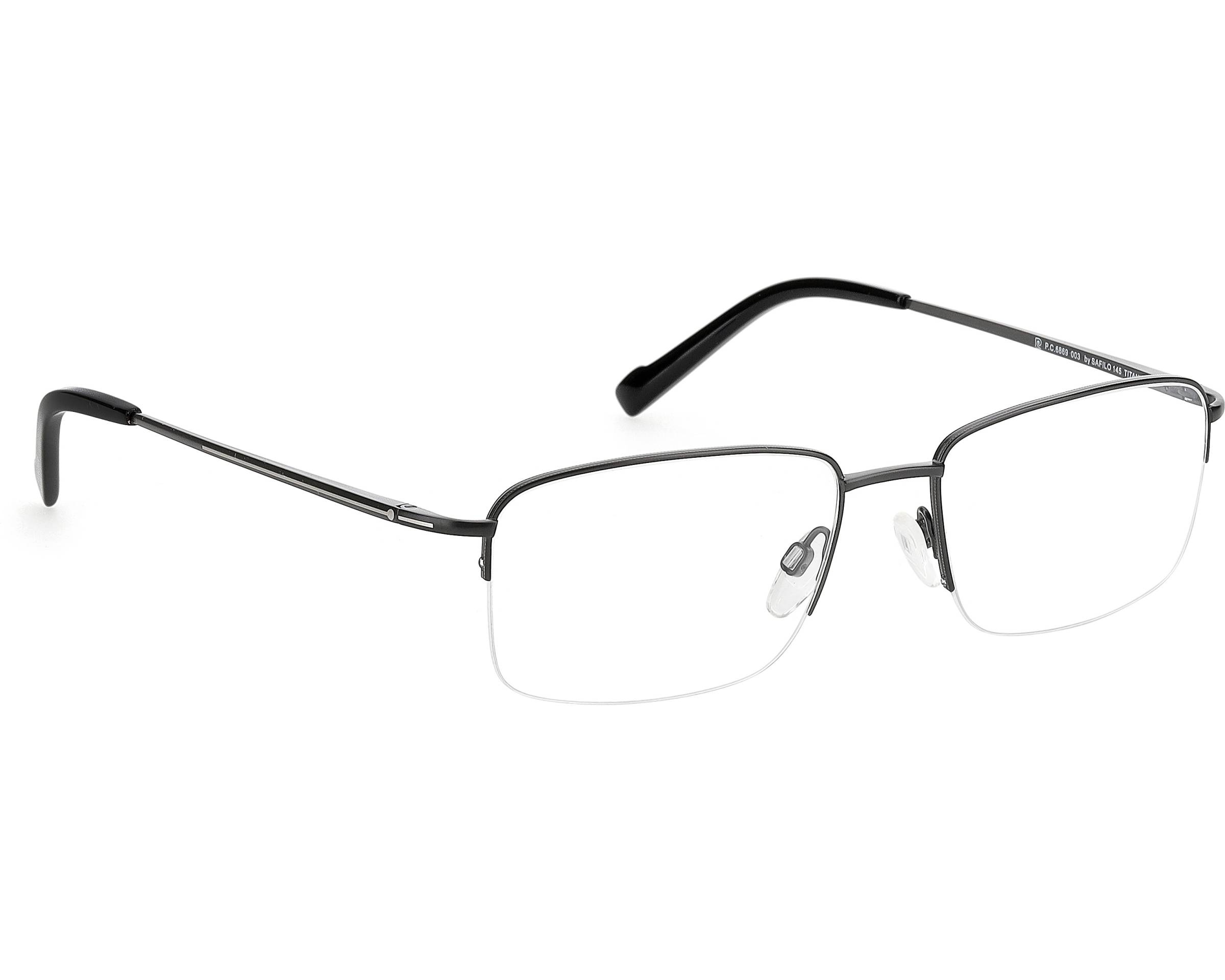 Pierre Cardin PC6869 003 54-18 Noir  vue de face