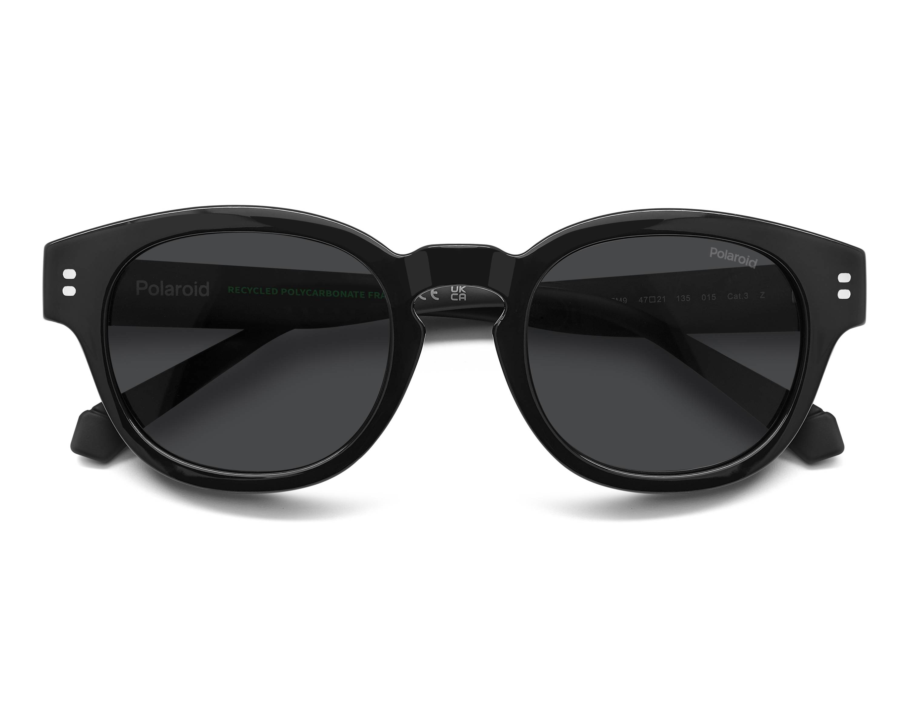 Polaroid PLD-8072-S 807/M9 47-21 Noir  vue 360 degr&eacute;s 6