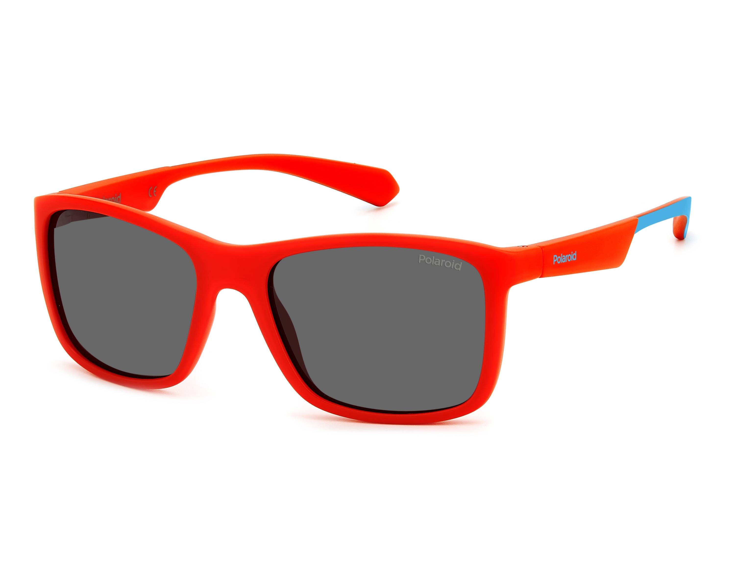 Polaroid PLD-8053-S 4E3/M9 49-16 Rouge Bleu vue de profil