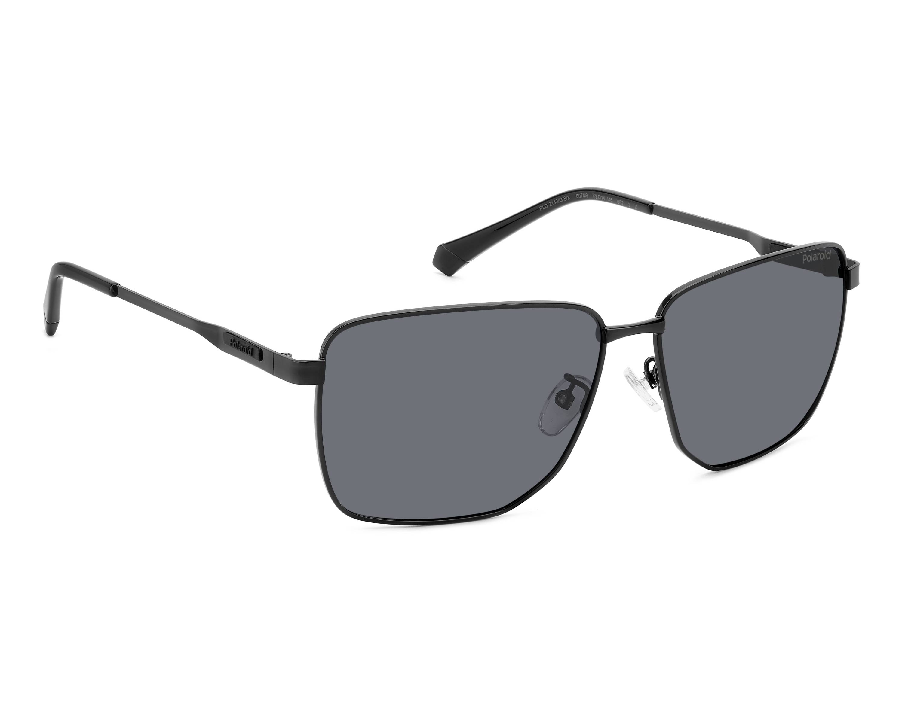 Polaroid PLD-2143-G-S-X 807/M9 62-14 Black  vue de face