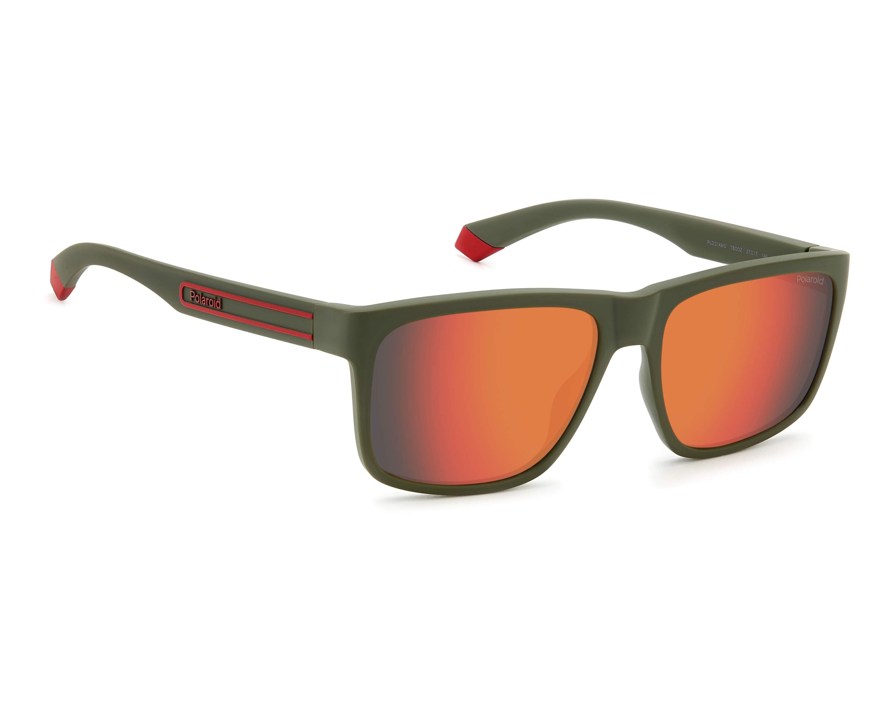 Polaroid PLD-2149-S TBOOZ 57-17 Vert  vue de face