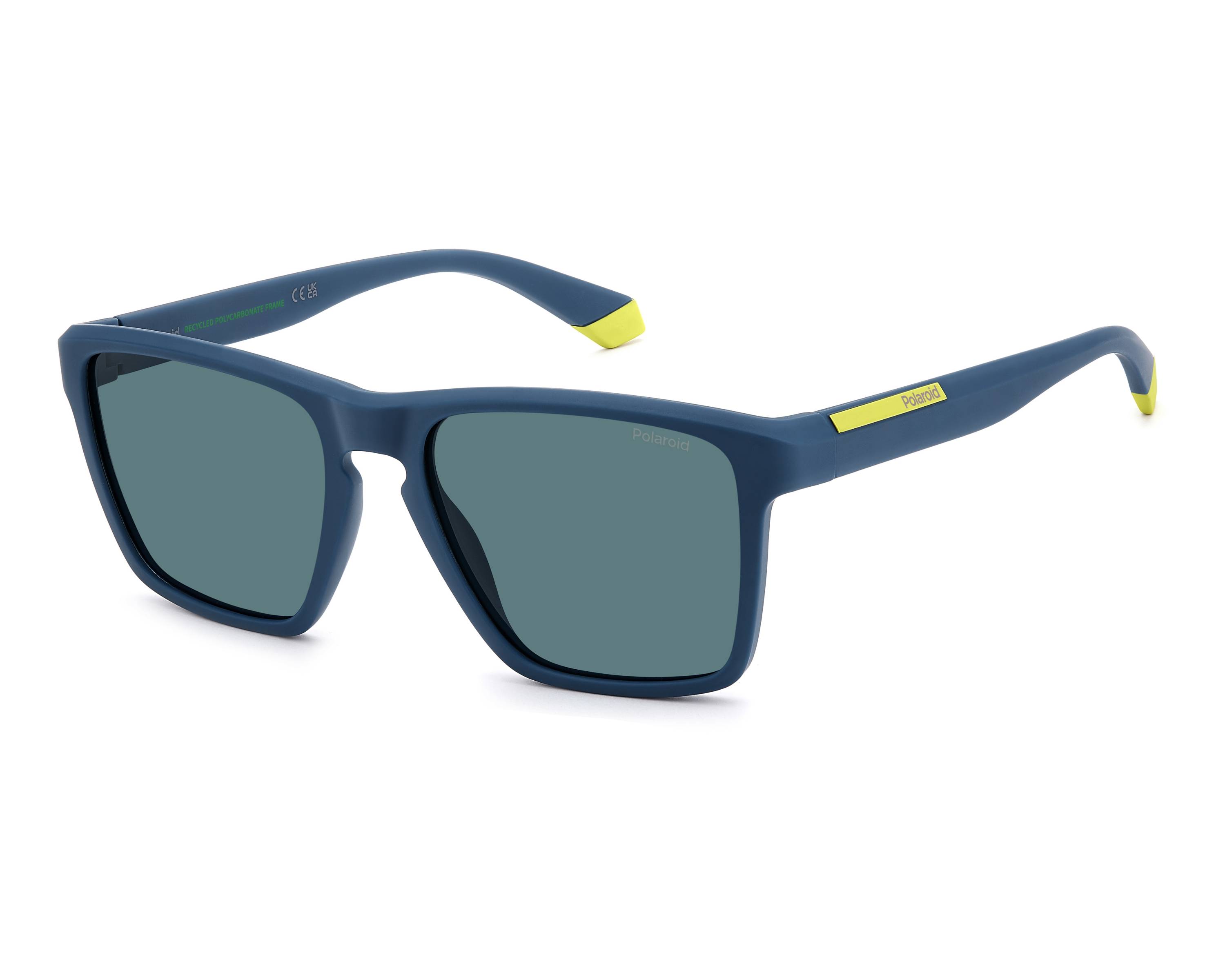 Polaroid PLD-2167-S 2FN/C3 56-18 Azul Amarillo vue 360 degr&eacute;s 4