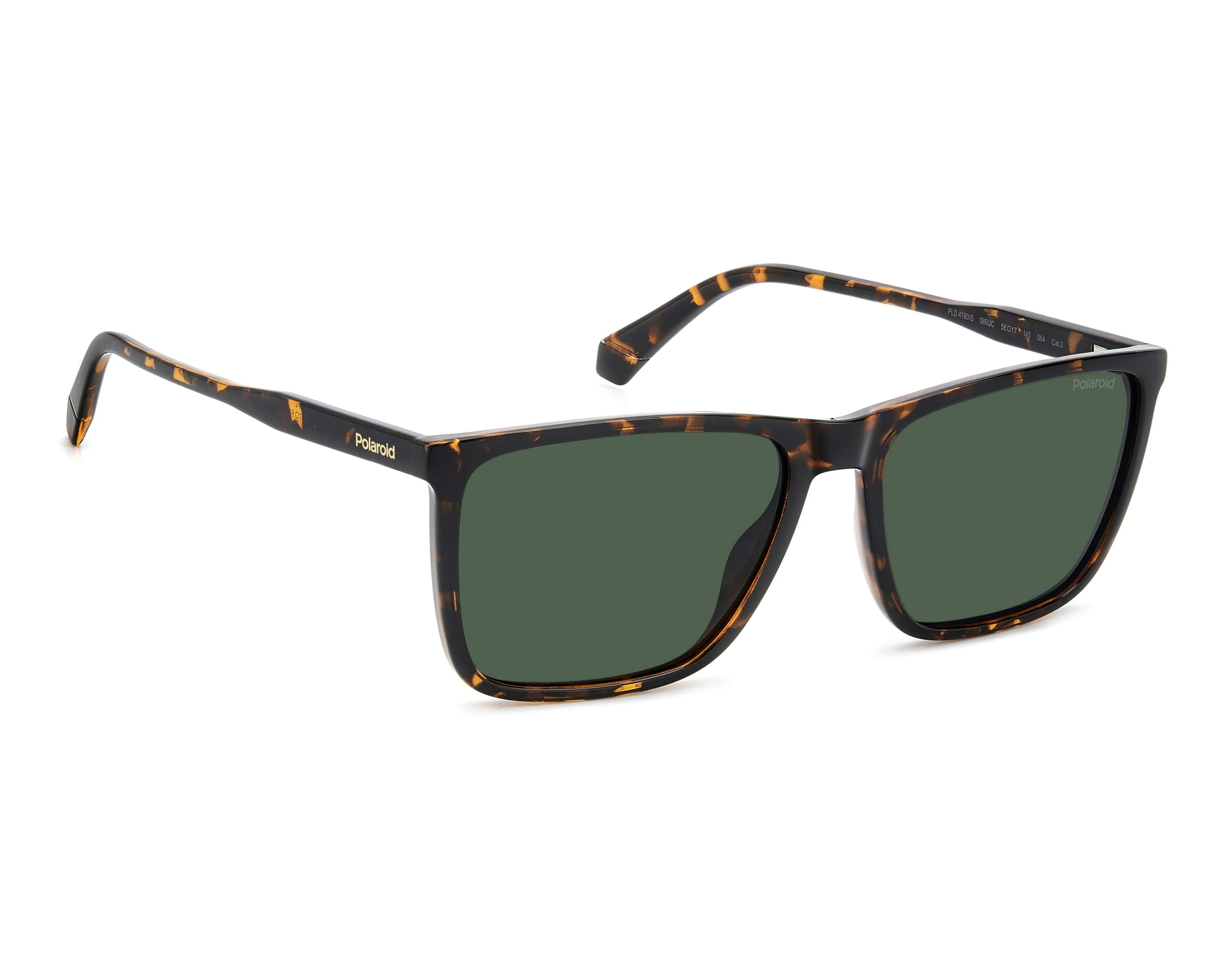 Polaroid PLD-4180-S 086/UC 58-17 havana  vue 360 degr&eacute;s 3