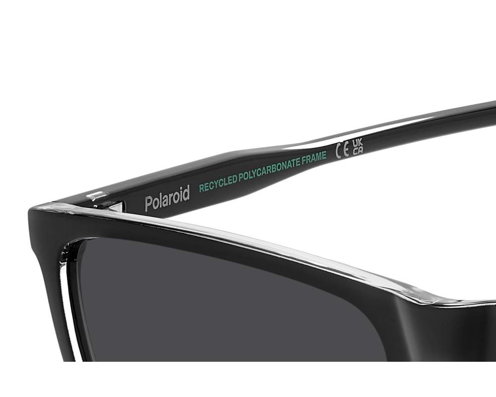 Polaroid PLD-4180-S 7C5/M9 58-17 Noir Cristal vue 360 degr&eacute;s 3