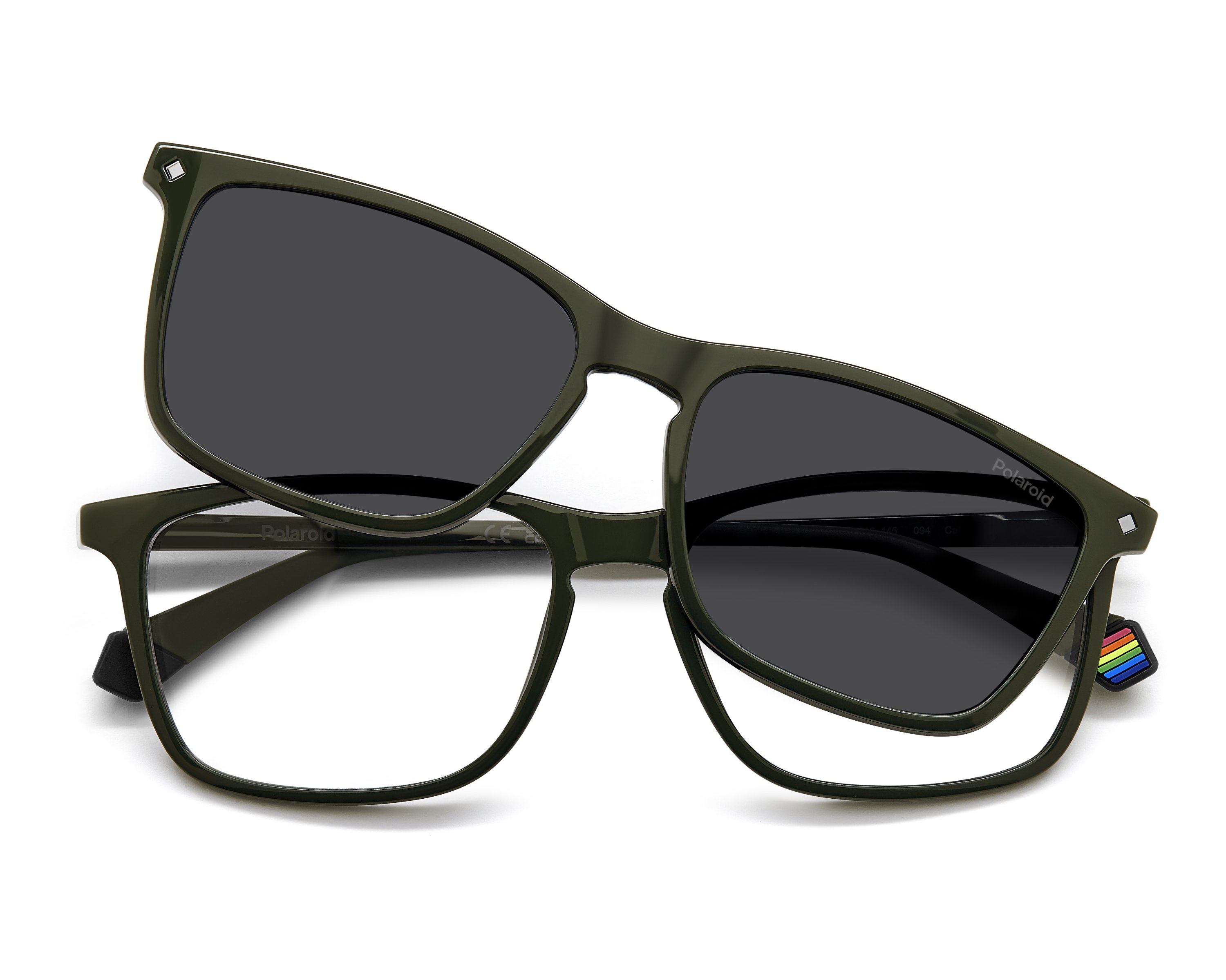 Polaroid PLD-6139-CS BHP/M9 55-16 Vert Noir vue 360 degr&eacute;s 4
