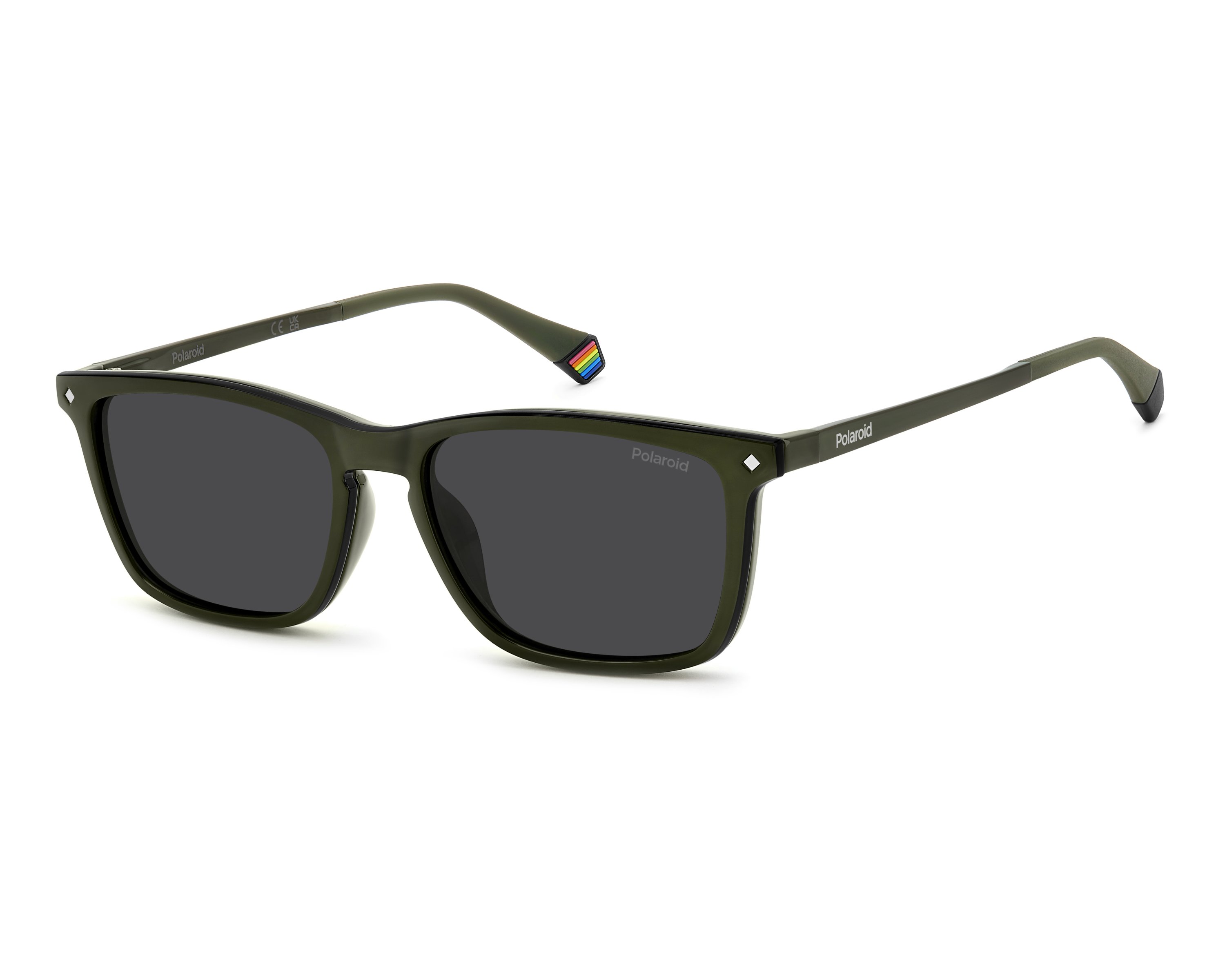Polaroid PLD-6139-CS BHP/M9 55-16 Vert Noir vue 360 degr&eacute;s 5
