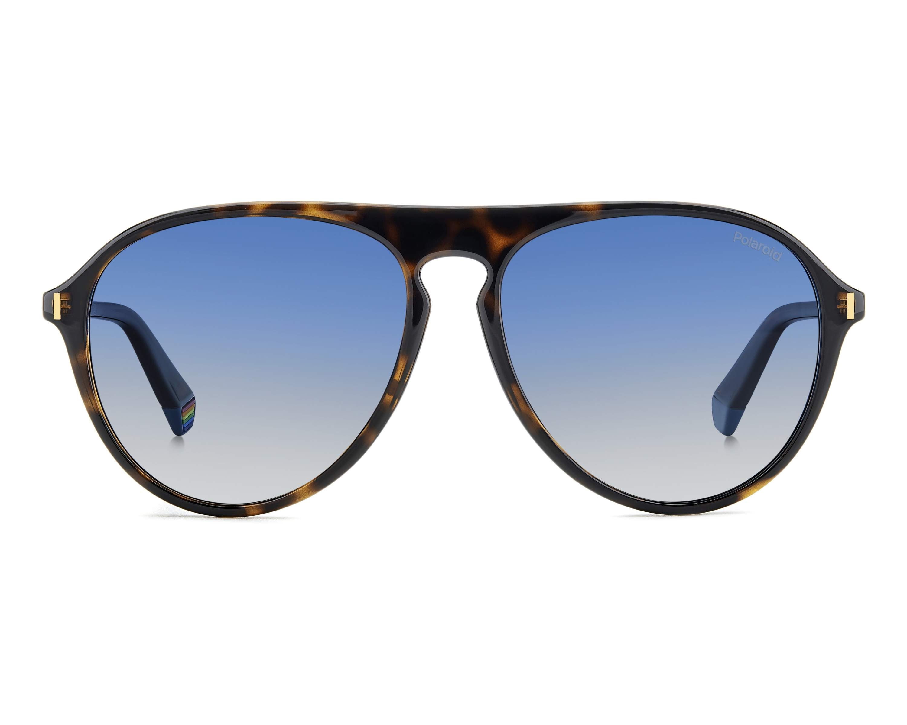 Polaroid PLD-6225-S 086/Z7 57-15 Havana  vue 360 degr&eacute;s 6