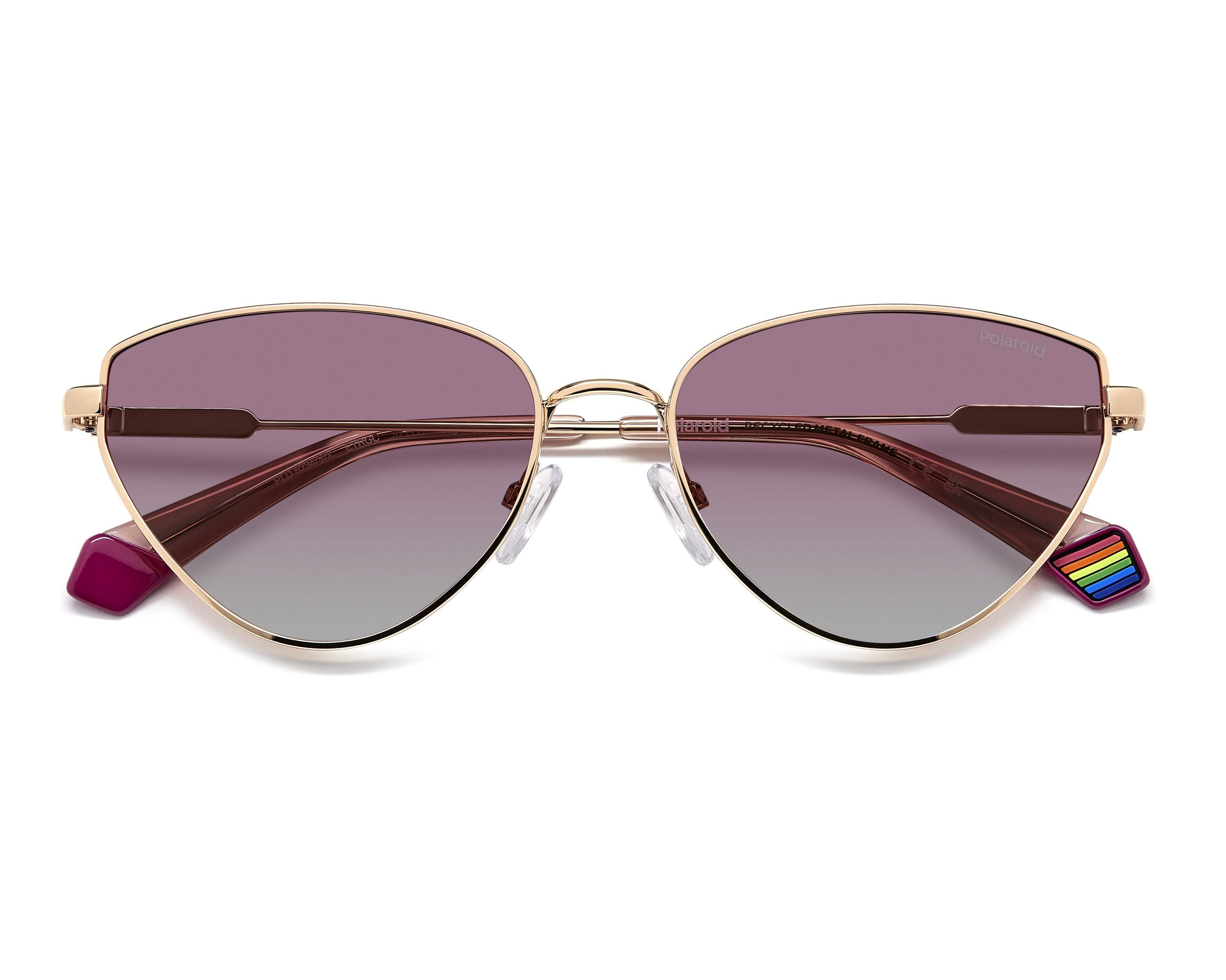 Polaroid PLD-6234-S-X EYR/GC 57-17 Rose doré Rose vue 360 degr&eacute;s 3