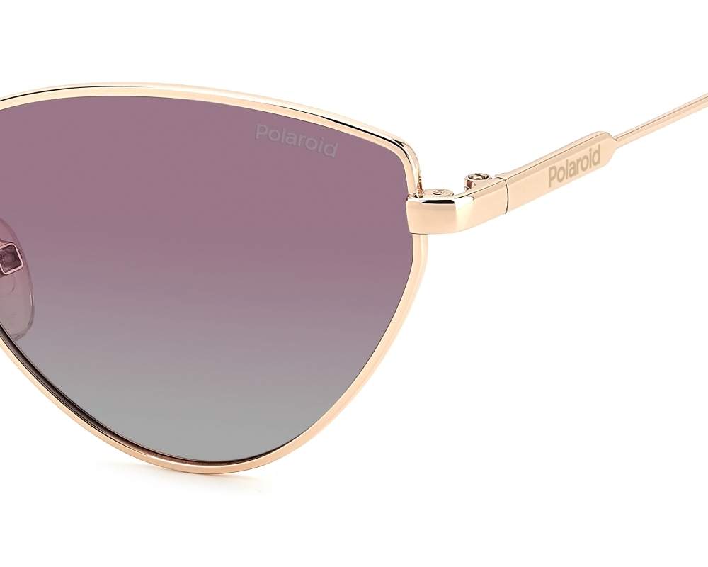 Polaroid PLD-6234-S-X EYR/GC 57-17 Rose doré Rose vue 360 degr&eacute;s 4