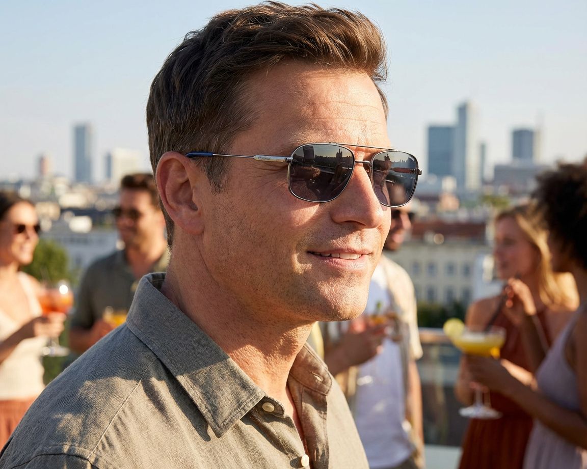 Polaroid PLD-6235-S-X V84/C3 56-17 Ruthénium  vue 360 degr&eacute;s 8