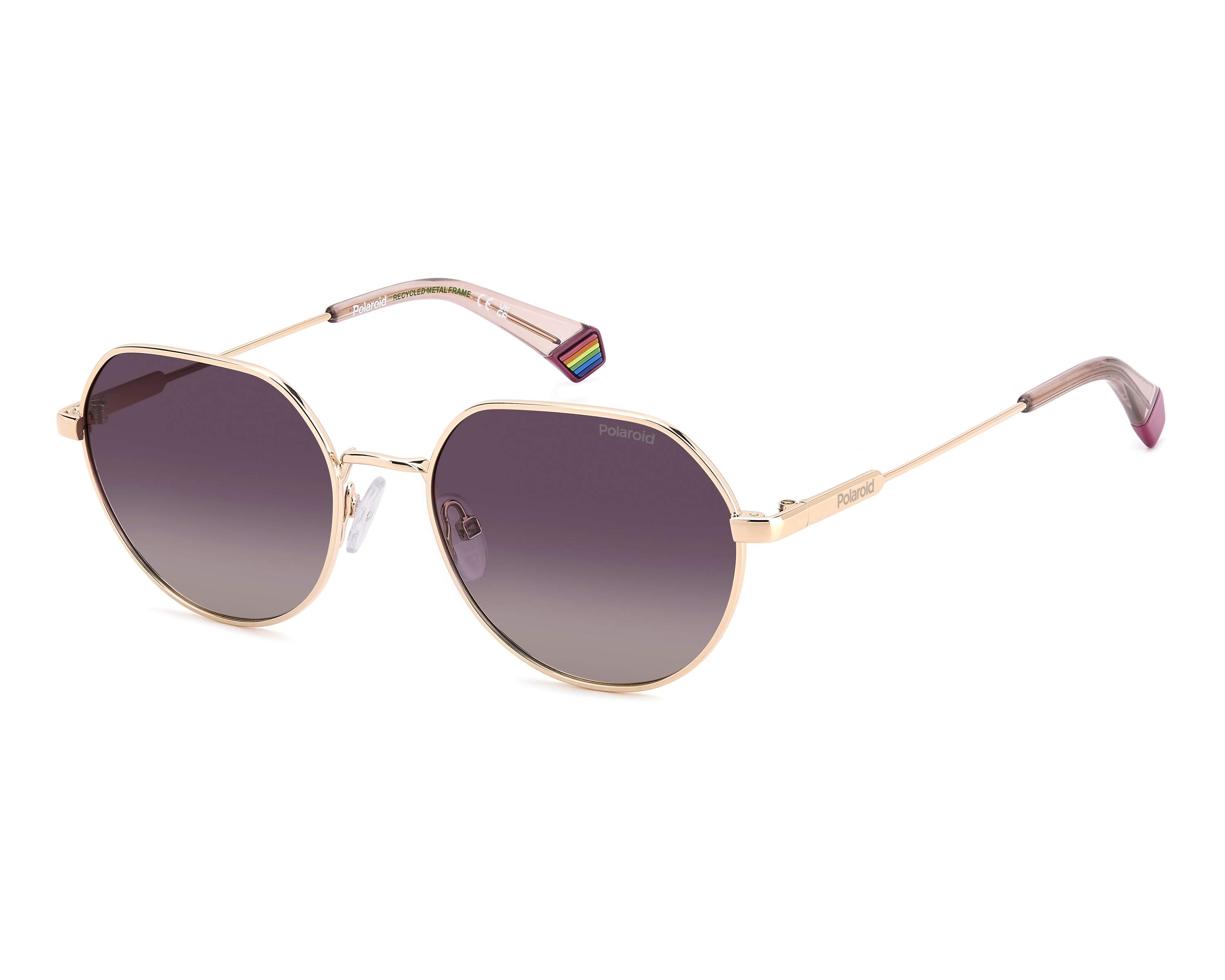 Polaroid PLD-6236-S-X S9E/JR 54-18 Gold  vue 360 degr&eacute;s 6