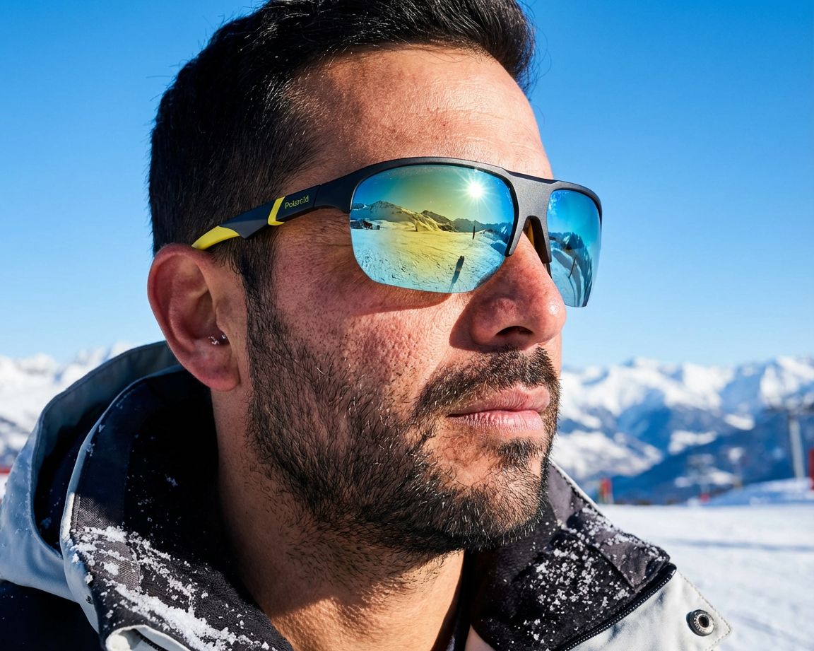 Polaroid PLD-7059-S PGC/VV 70-9 Noir Jaune autre vue