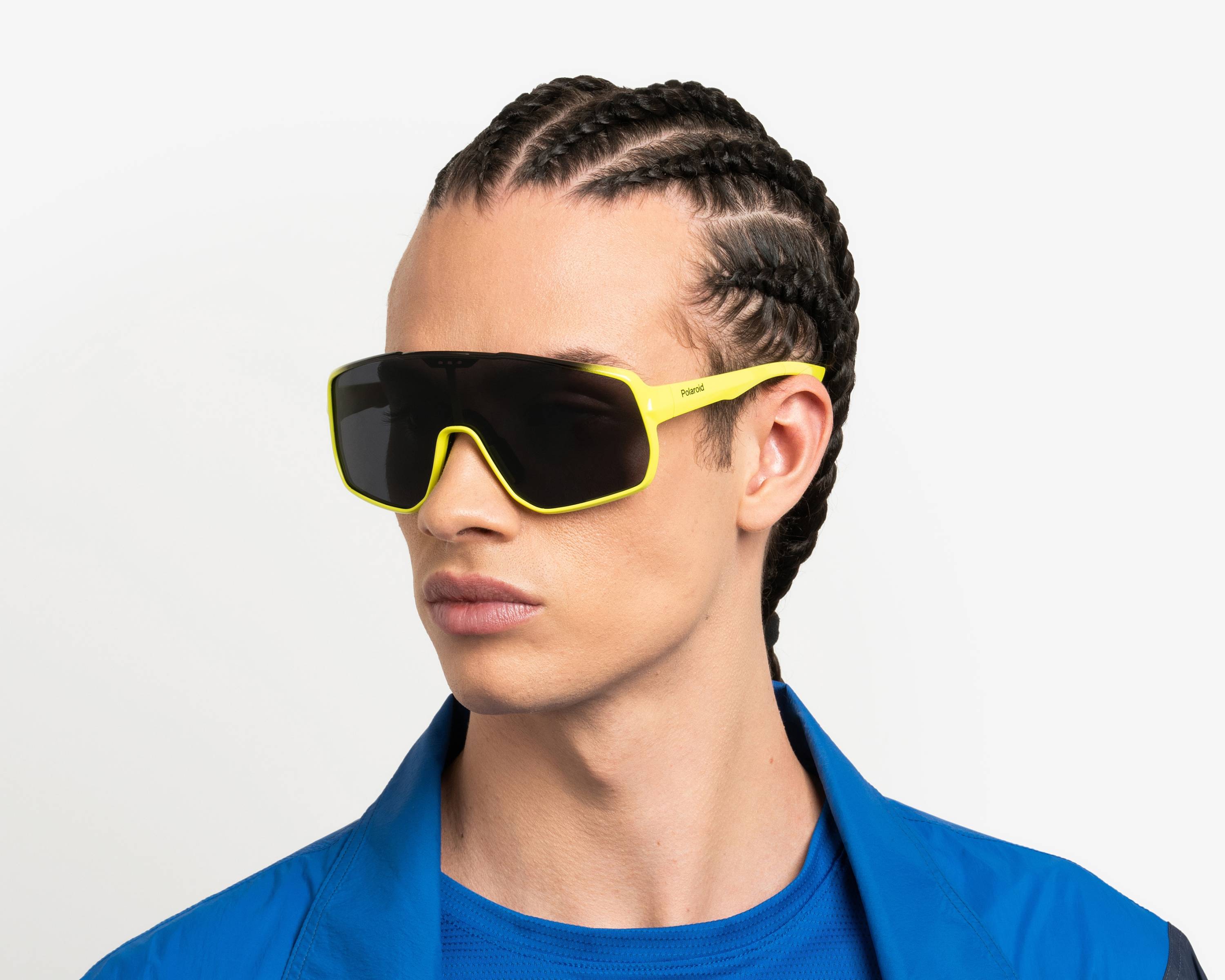 Polaroid PLD-7060-S 4CW/M9 - Noir Jaune vue 360 degr&eacute;s 3