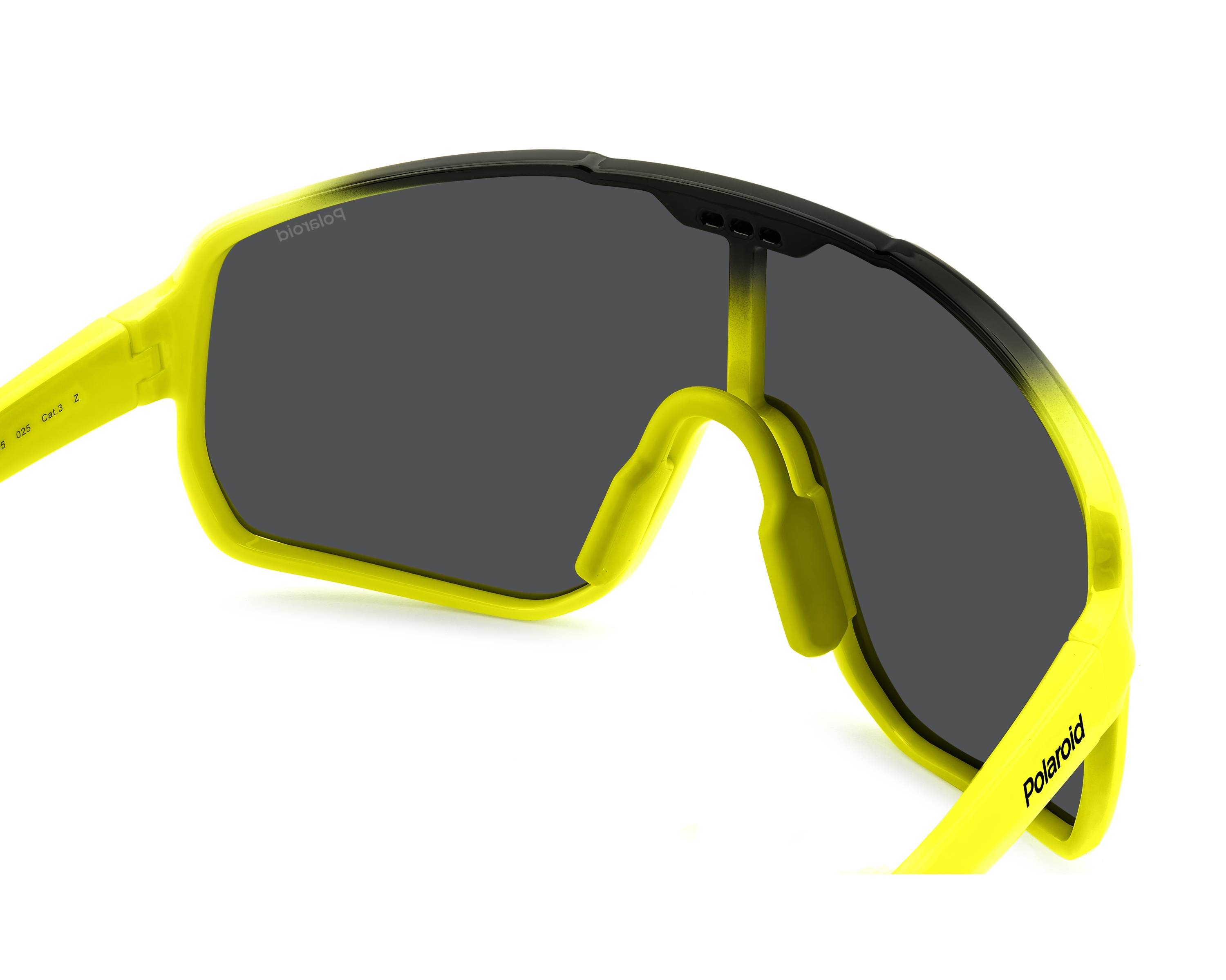 Polaroid PLD-7060-S 4CW/M9 - Noir Jaune vue 360 degr&eacute;s 6