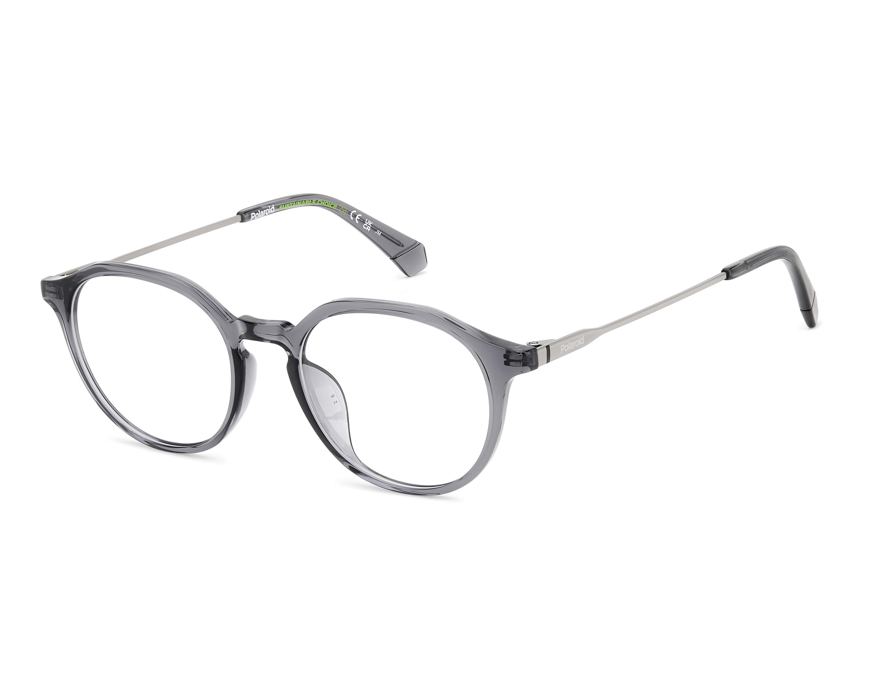 NWOT Polaroid gunmetal charcoal grey glasses with magnetic clip on lenses Amazon.com: Circleperson Men women Sunglasses polarized clip  main image 3