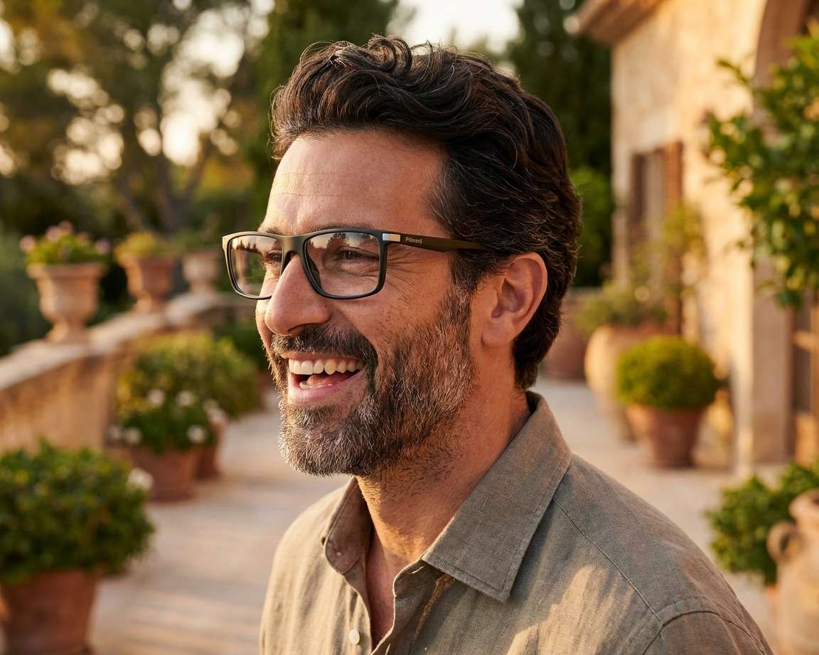 Polaroid PLD-D515 O6W 55-16 Noir Noir vue 360 degr&eacute;s 7