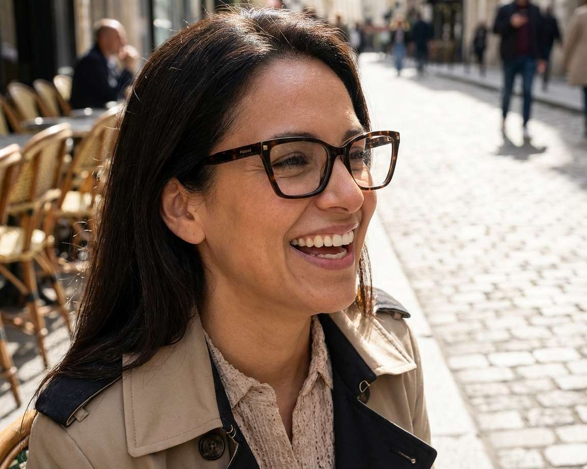 Polaroid PLD-D520 086 54-19 havana  vue 360 degr&eacute;s 9