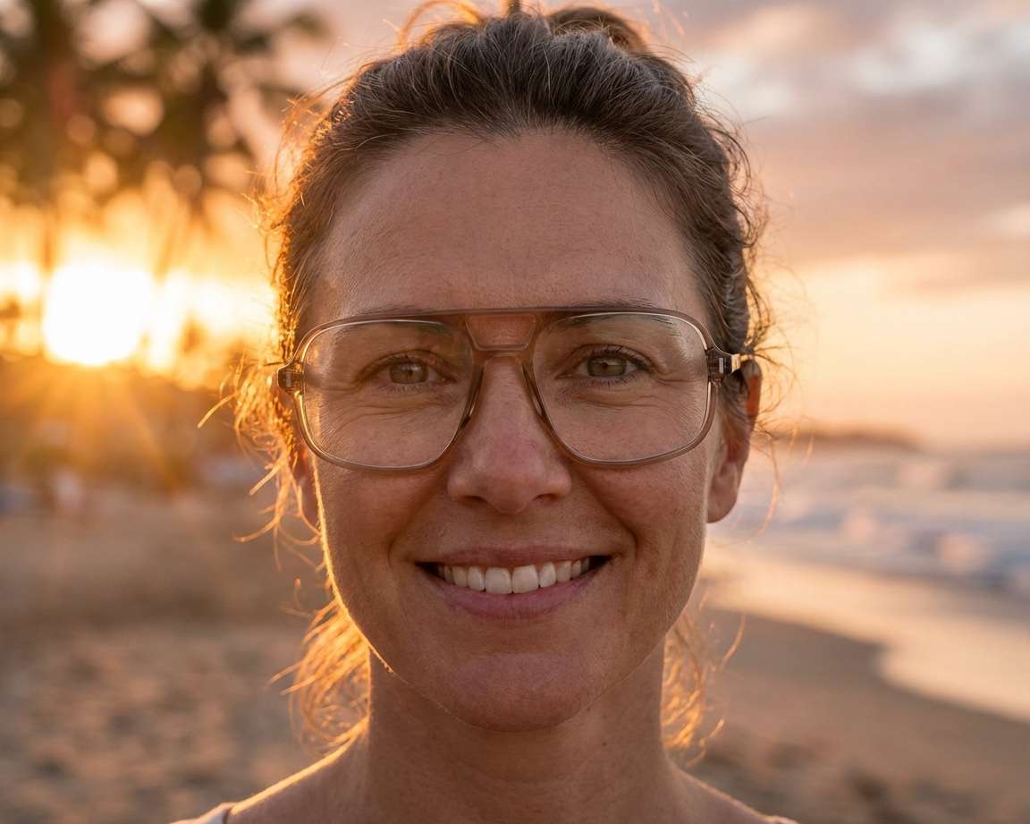 Polaroid PLD-D527 09Q 56-17 Marron  vue 360 degr&eacute;s 8