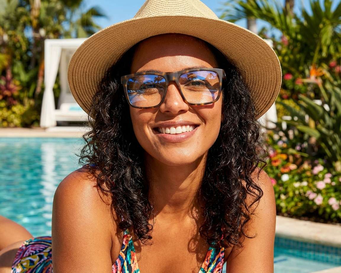 Polaroid PLD-D533 N9P 56-16 Havana  vue 360 degr&eacute;s 8