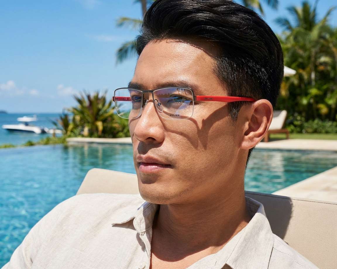 Police VPL-257 0568 52-19 Negra Rojo autre vue