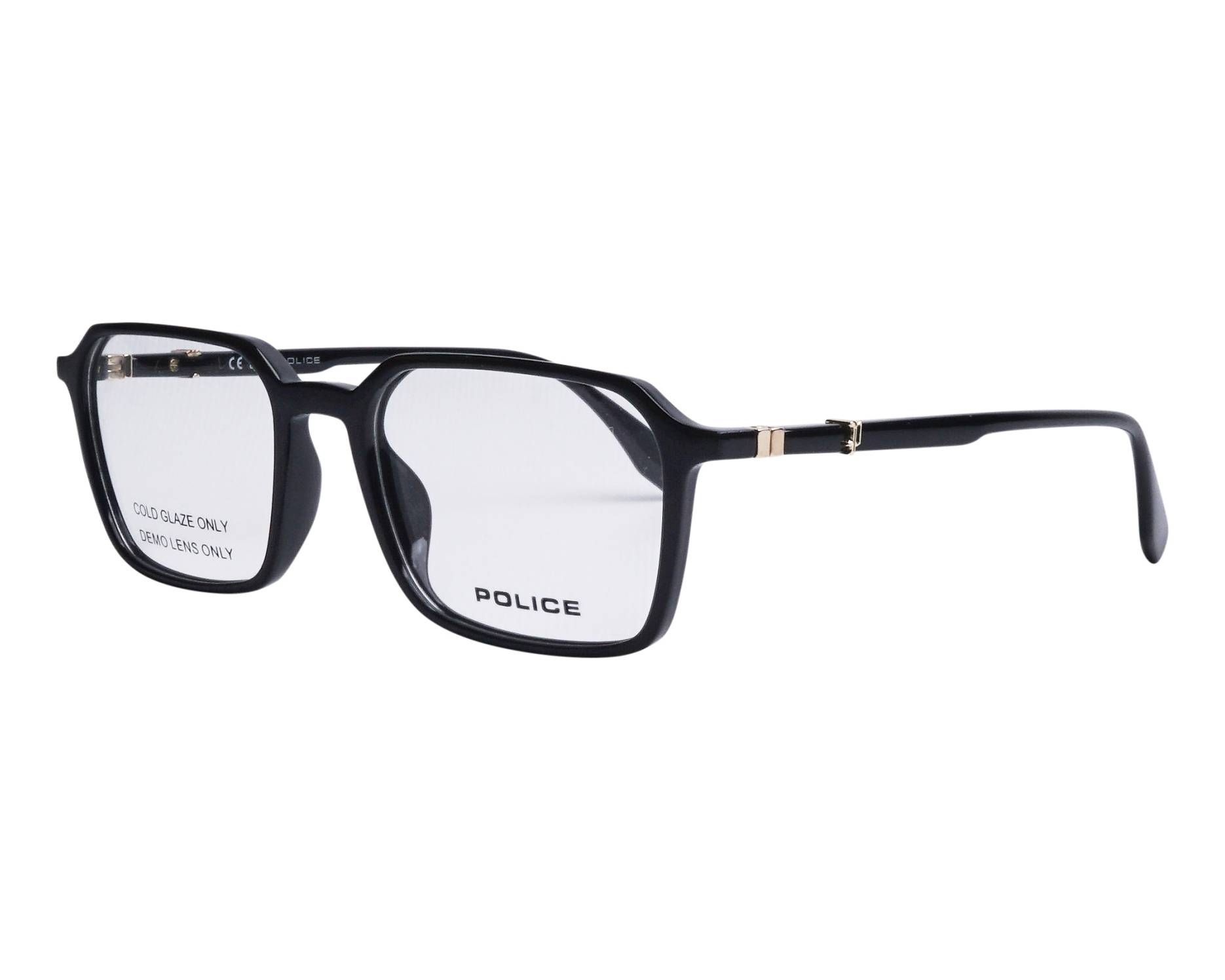 Police UPLR60 Z42P 52-18 Black Gold vue 360 degr&eacute;s 2