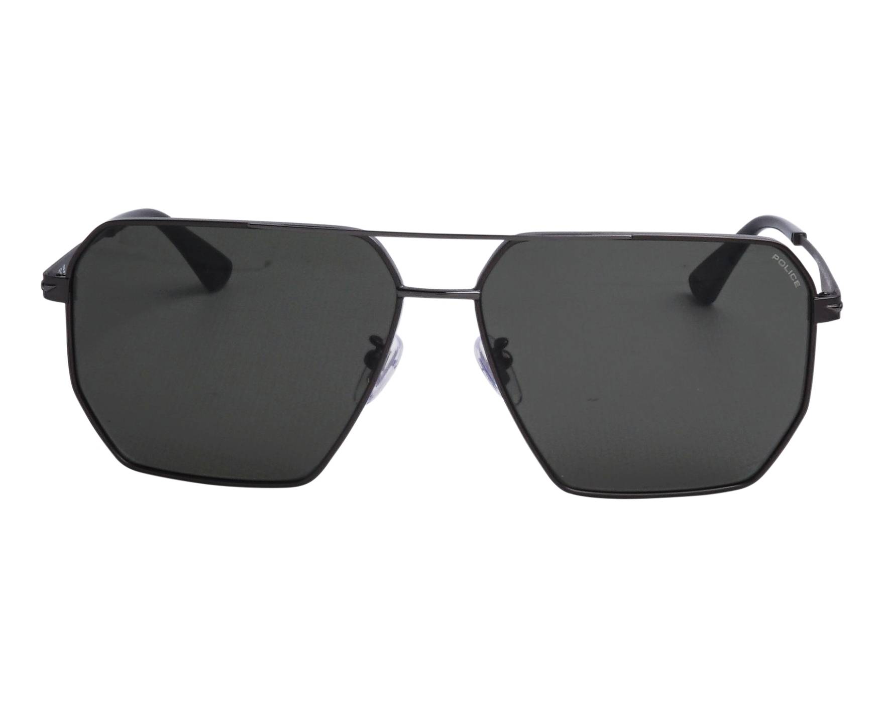 Police SPLL79 0584 61-14 gun metall schwarz vue de face