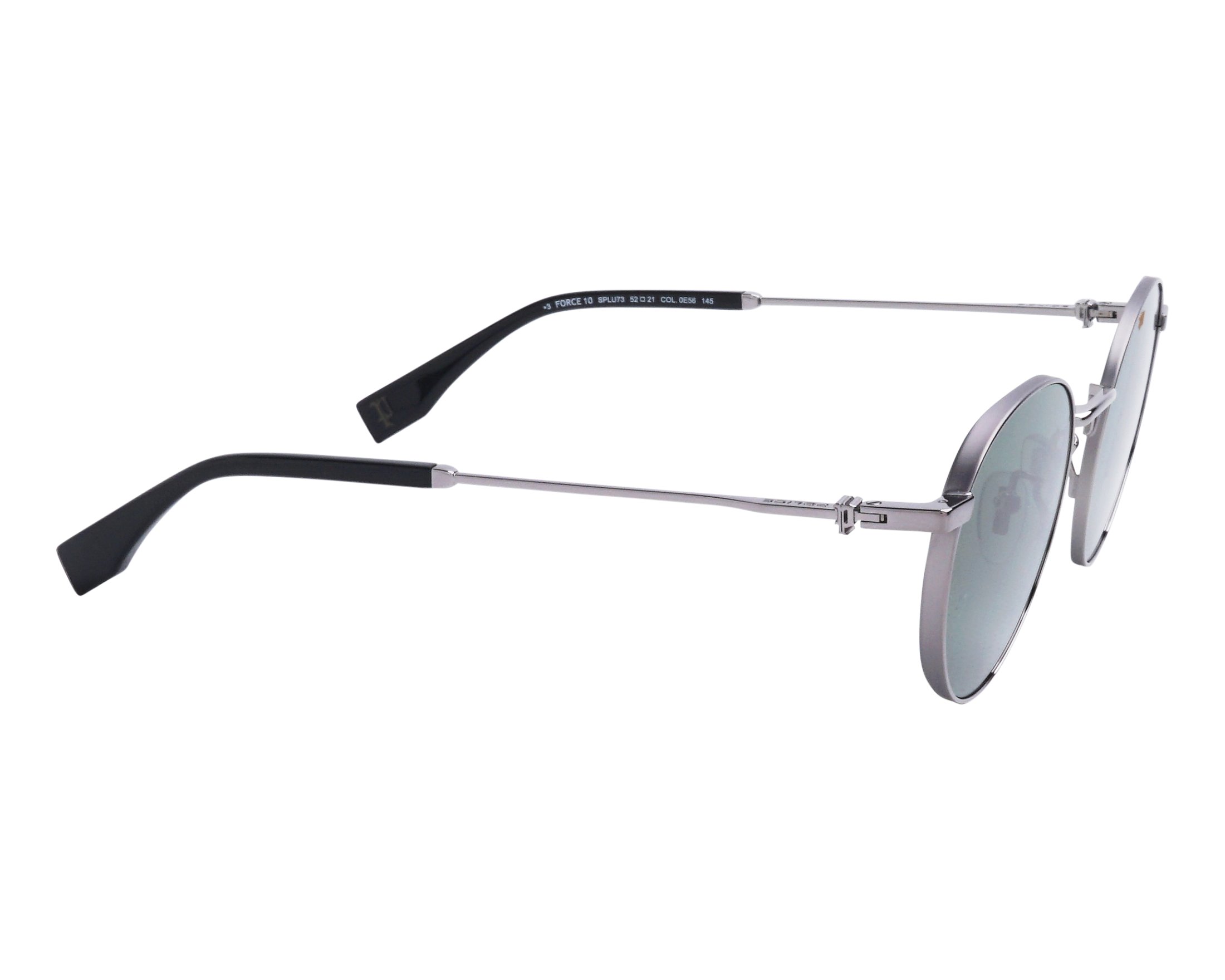 Police SPLU-73 0E56 52-21 Gunmetal  vue de c&ocirc;t&eacute;