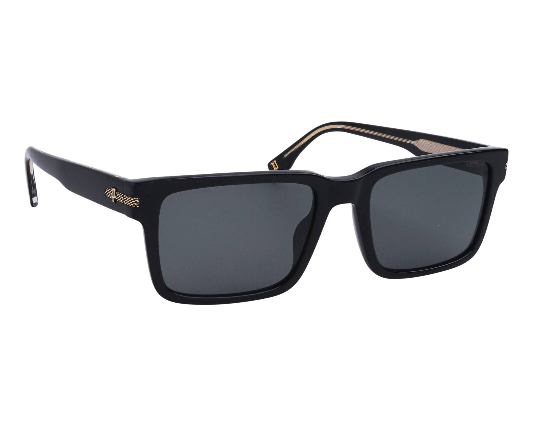 Police SPLR75 700P 57-20 Noir Or vue de face