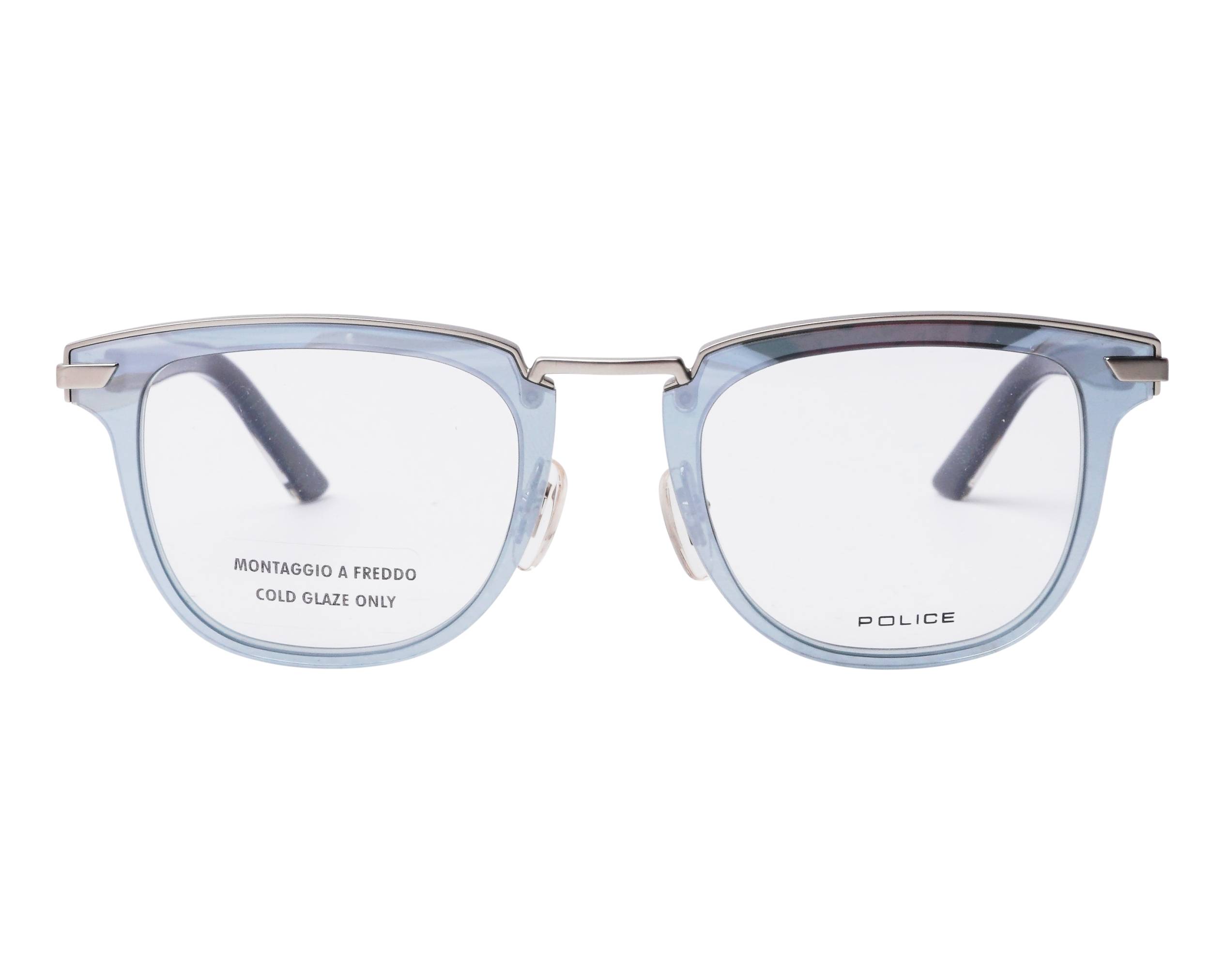 Police VPL566 0581 48-21 Silver Crystal vue de face