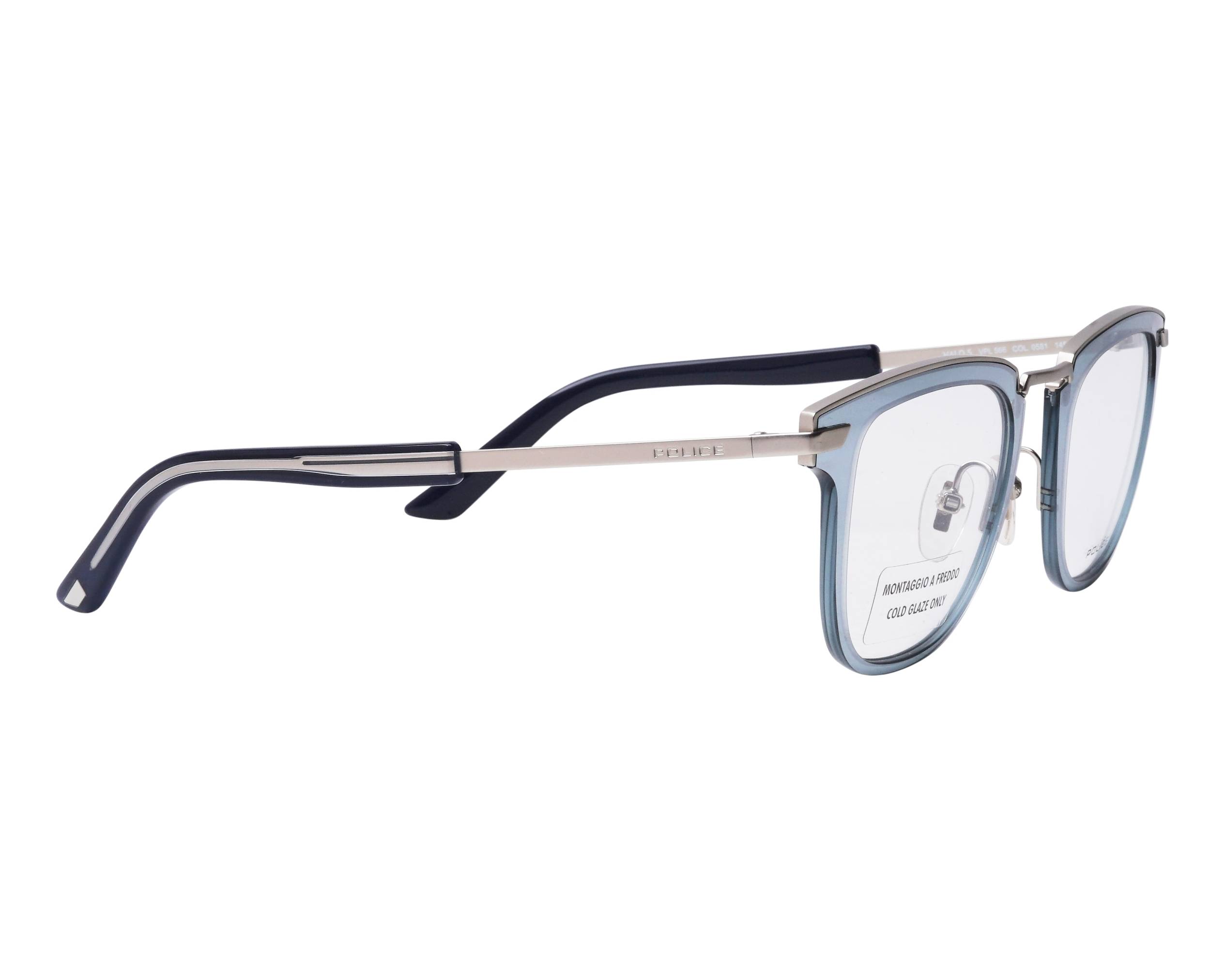 Police VPL566 0581 48-21 Silver Crystal vue de c&ocirc;t&eacute;