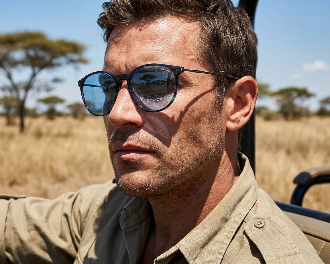 Police SPL-474 09N4 52-19 Bleu Noir autre vue