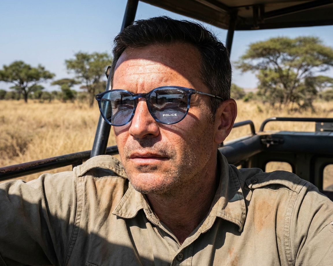 Police SPL-474 09N4 52-19 Bleu Noir autre vue