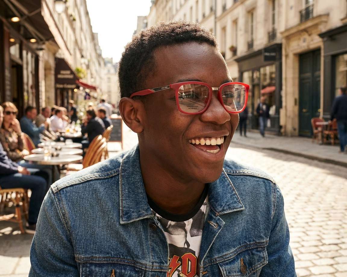 Police VK063 7CSM 49-18 Red Silver autre vue