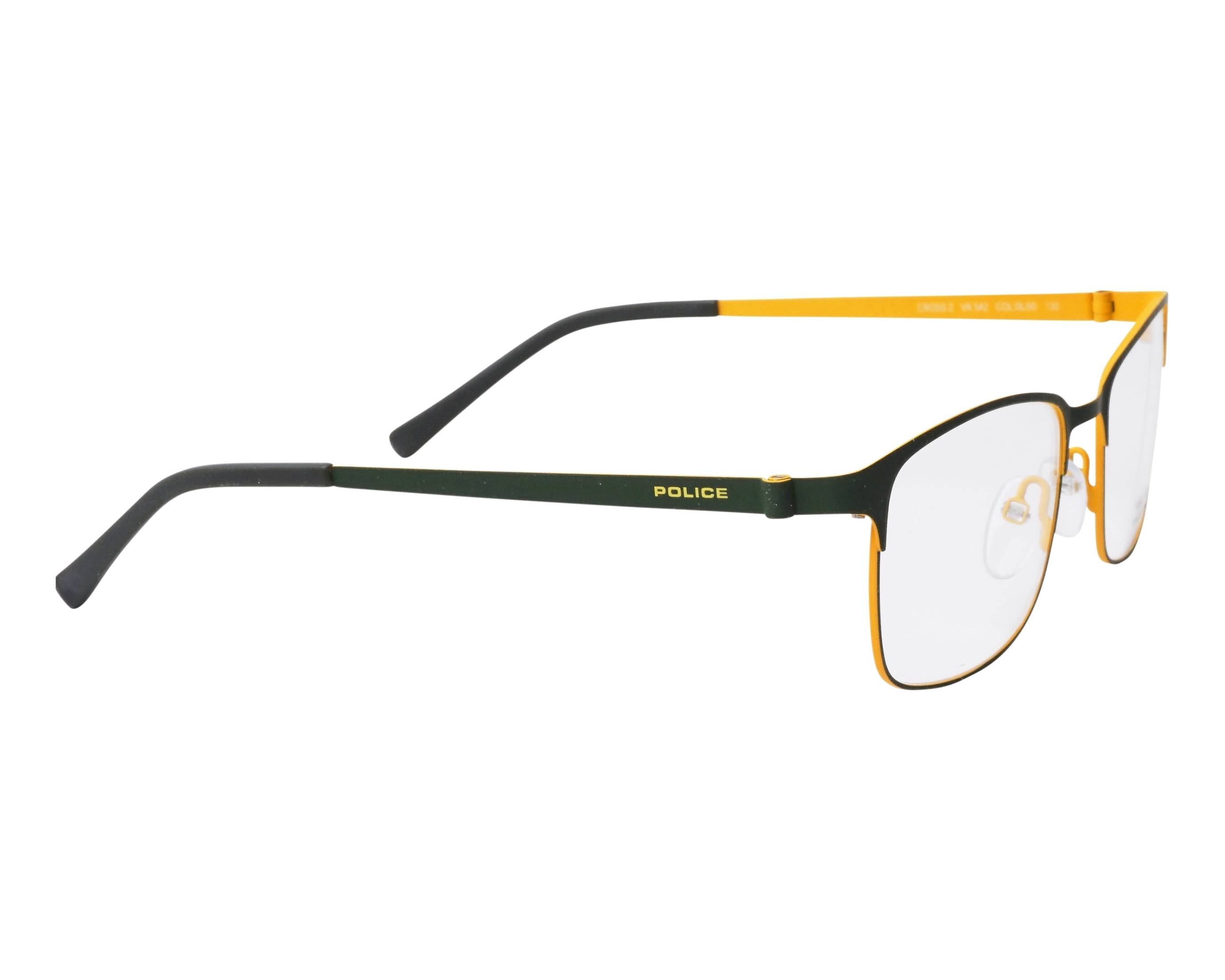 Police VK542 0L50 - Verde cacto Naranja vue de c&ocirc;t&eacute;