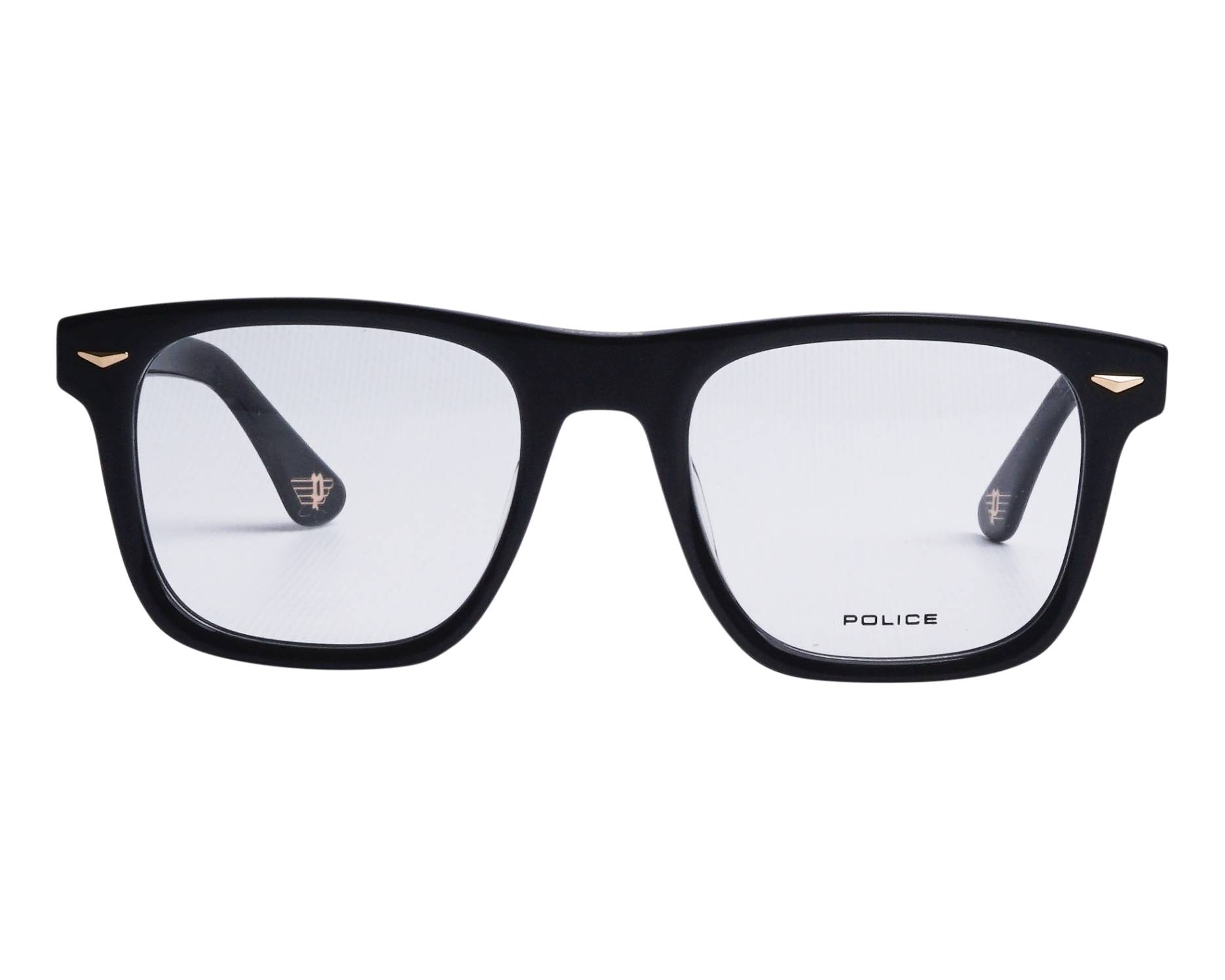 Police VPLL72 700V 52-20 Black Gold vue de face