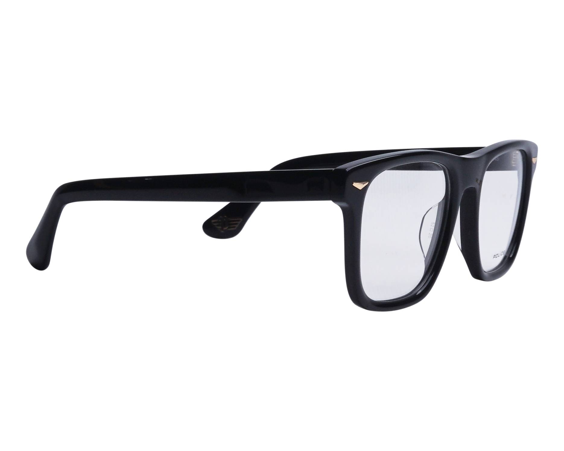 Police VPLL72 700V 52-20 Black Gold vue de c&ocirc;t&eacute;