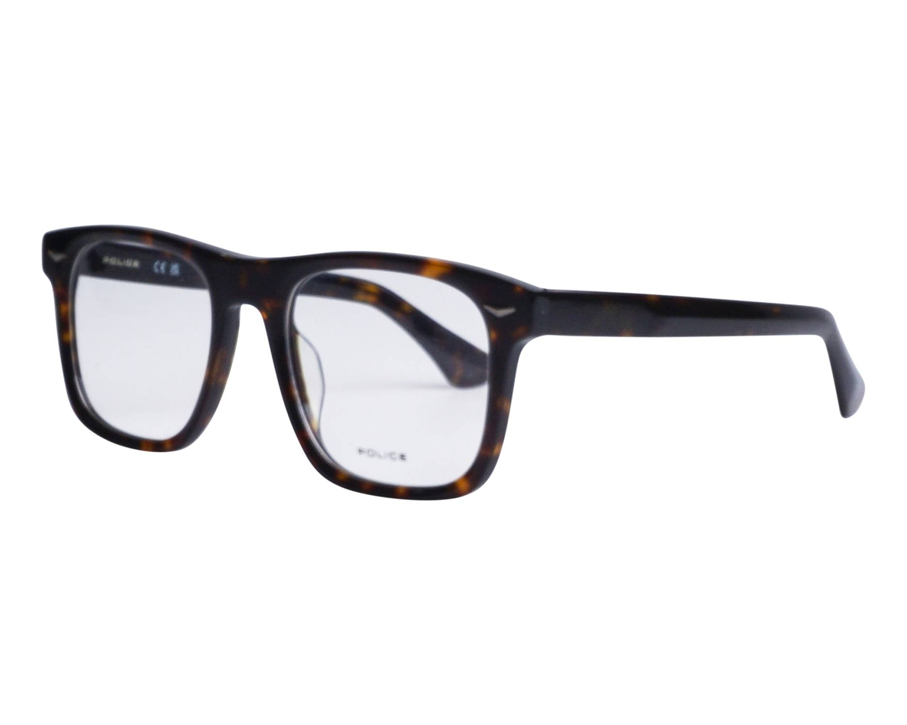 Police VPLL72 722V 52-20 Havane  vue 360 degr&eacute;s 2