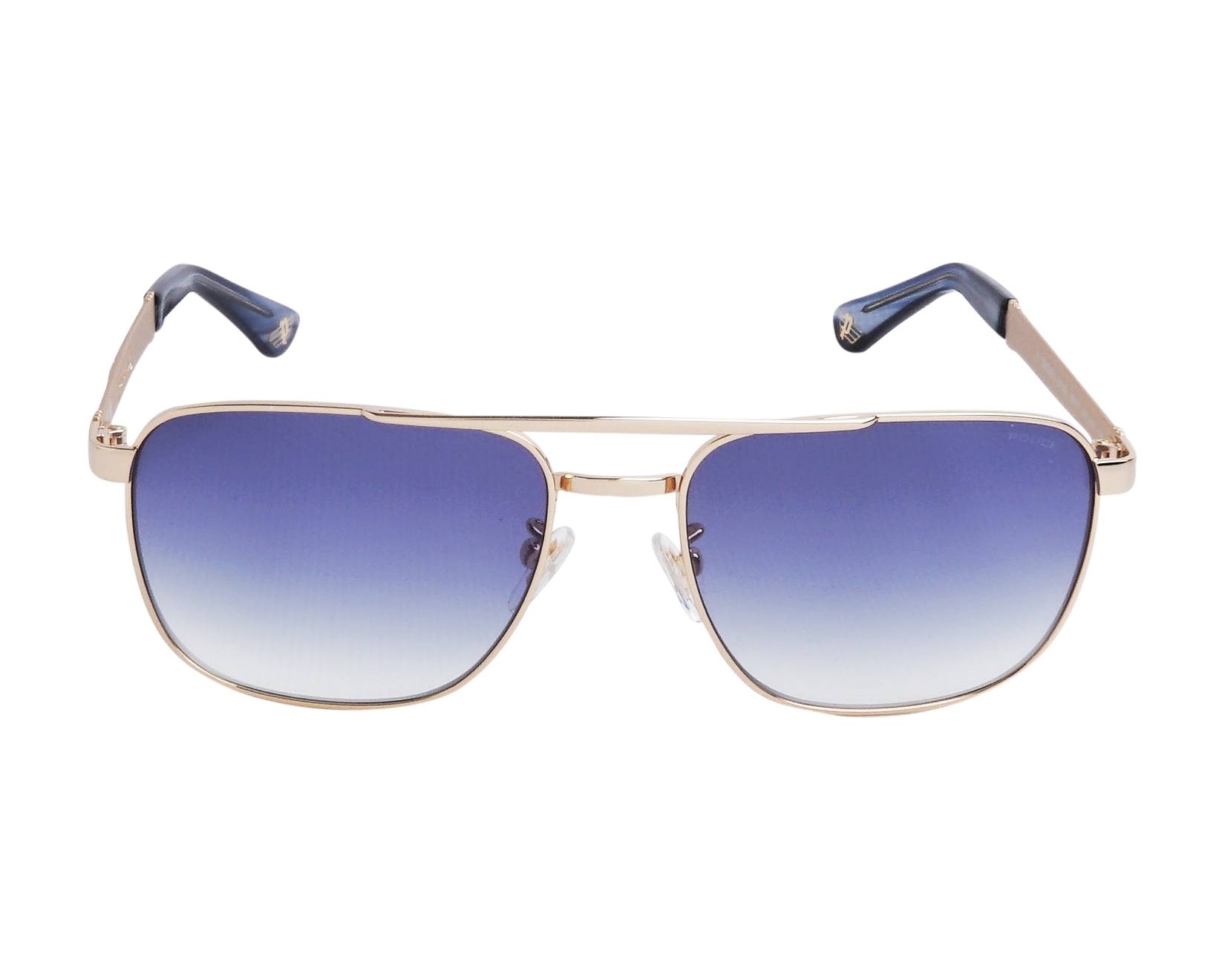 Police SPL-890 0300 58-17 Or Bleu vue de face