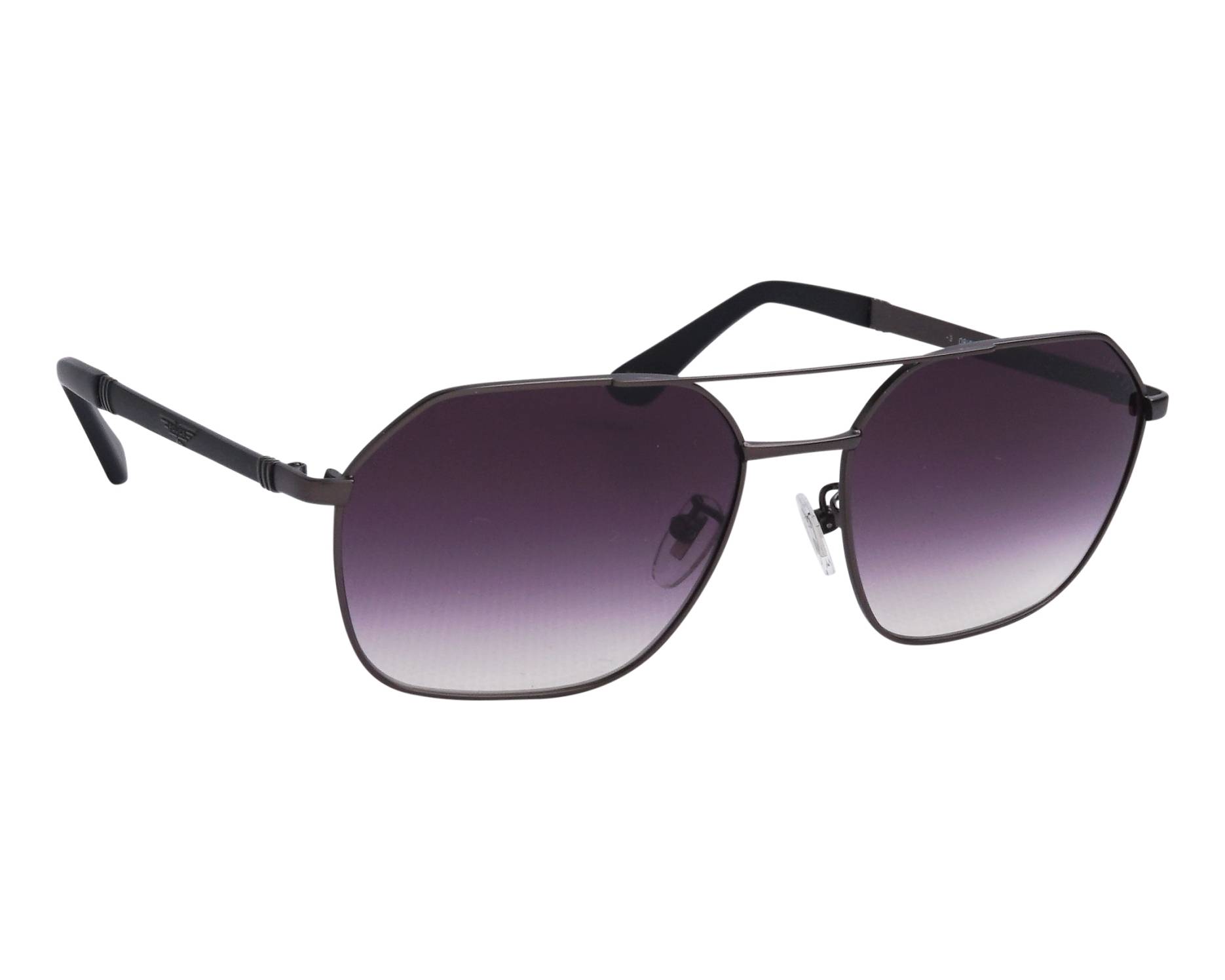 Police SPLC34 0627 58-17 Gunmetal Noir vue de profil