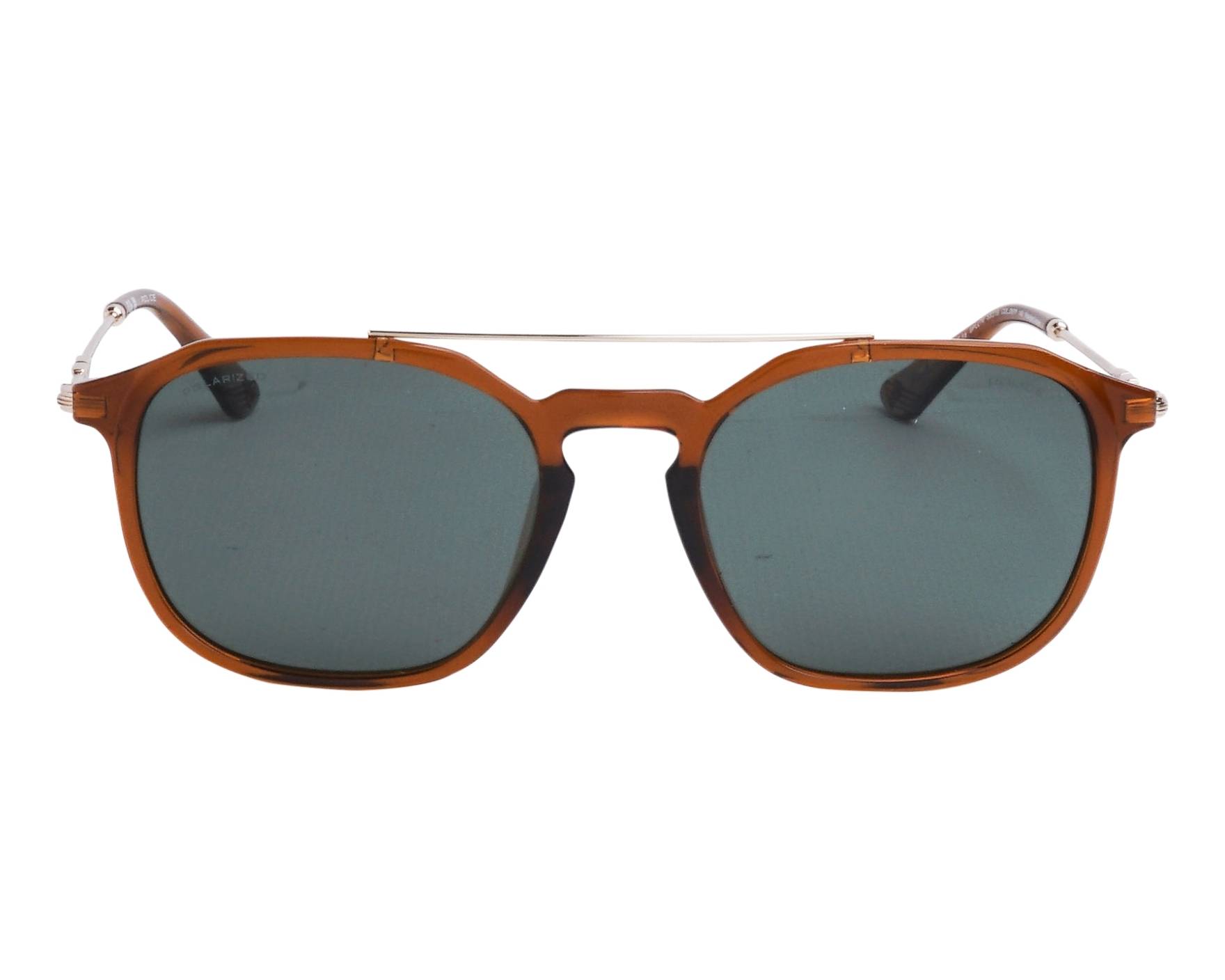 Police SPLL76 D67P 53-19 Marron Or vue de face