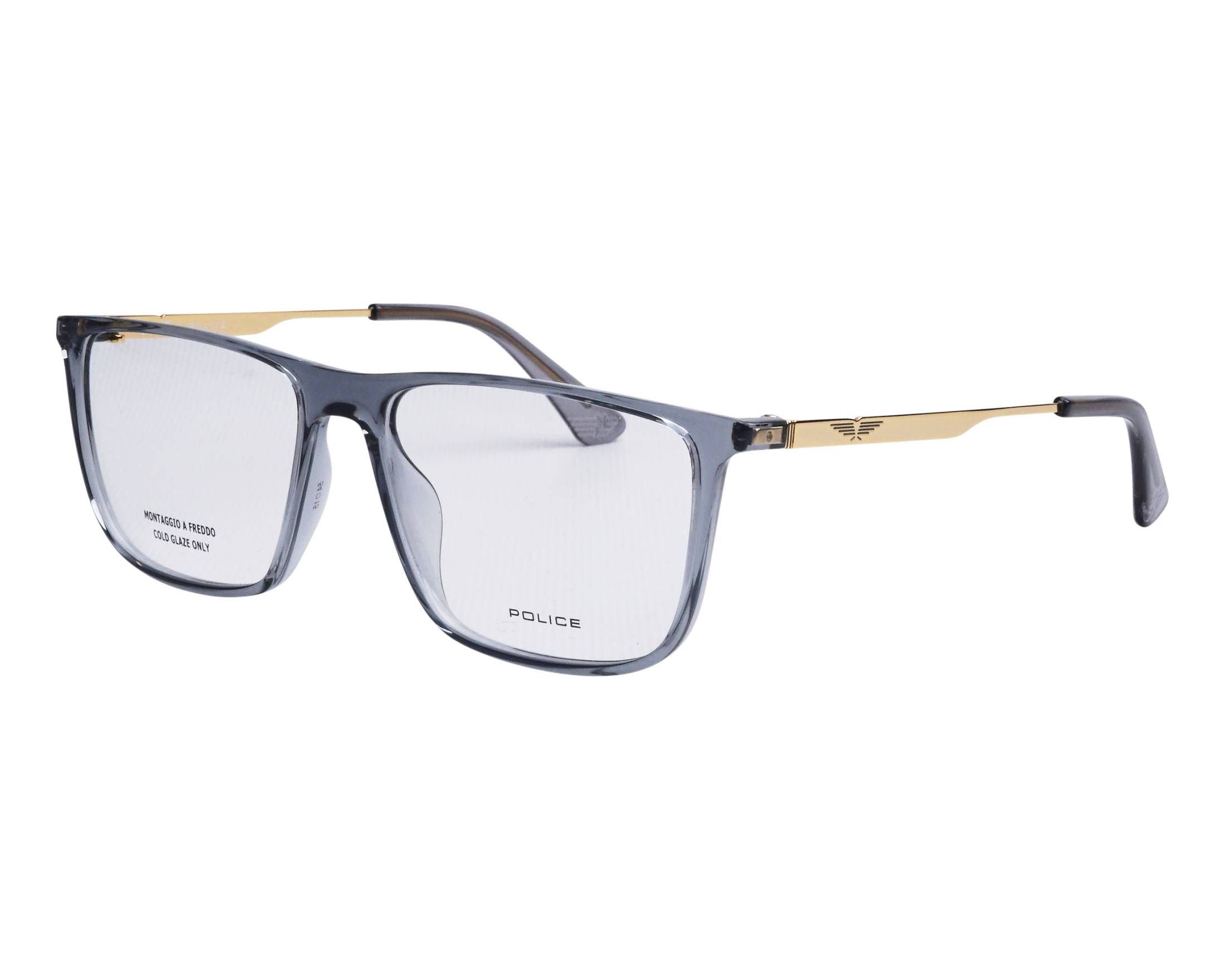 Police VPLP09 04G0 54-15 Gris Or vue de profil