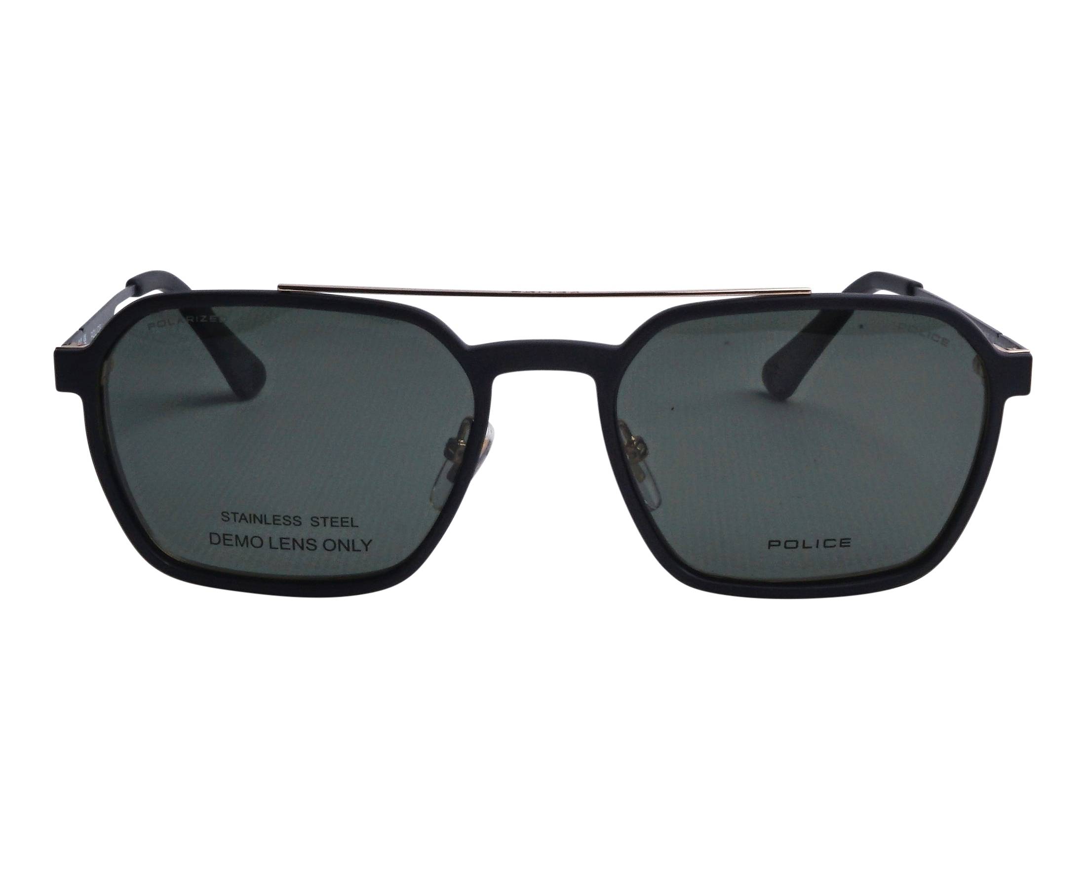 Police UPLP10 302P 54-19 Noir Or vue 360 degr&eacute;s 1