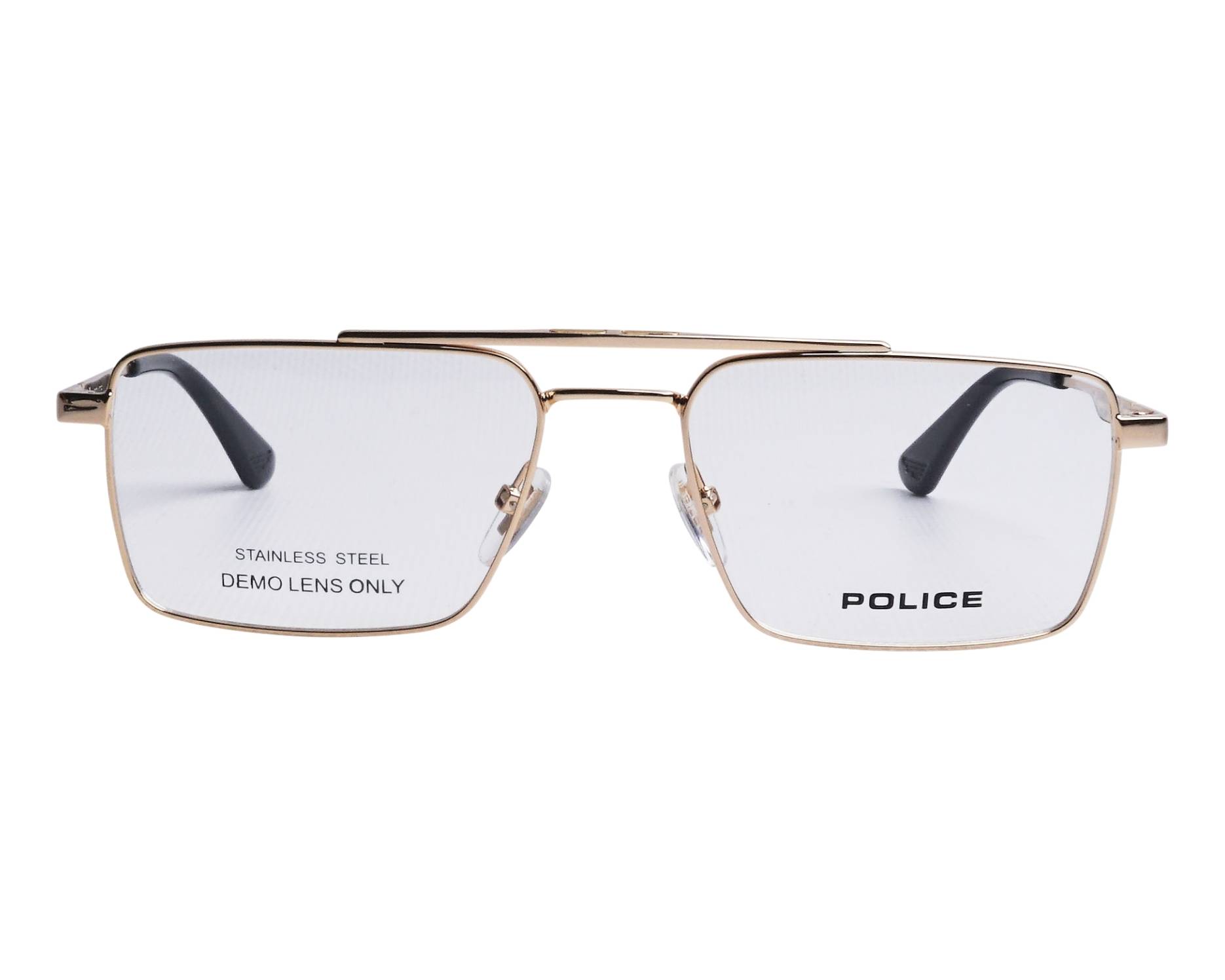 Police UPLR61 300P 55-18 gold schwarz vue 360 degr&eacute;s 1