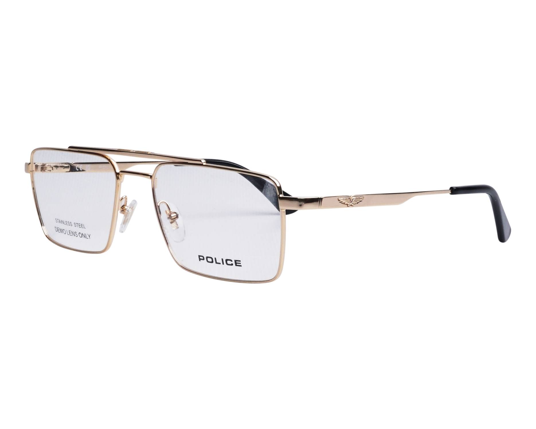 Police UPLR61 300P 55-18 gold schwarz vue 360 degr&eacute;s 6