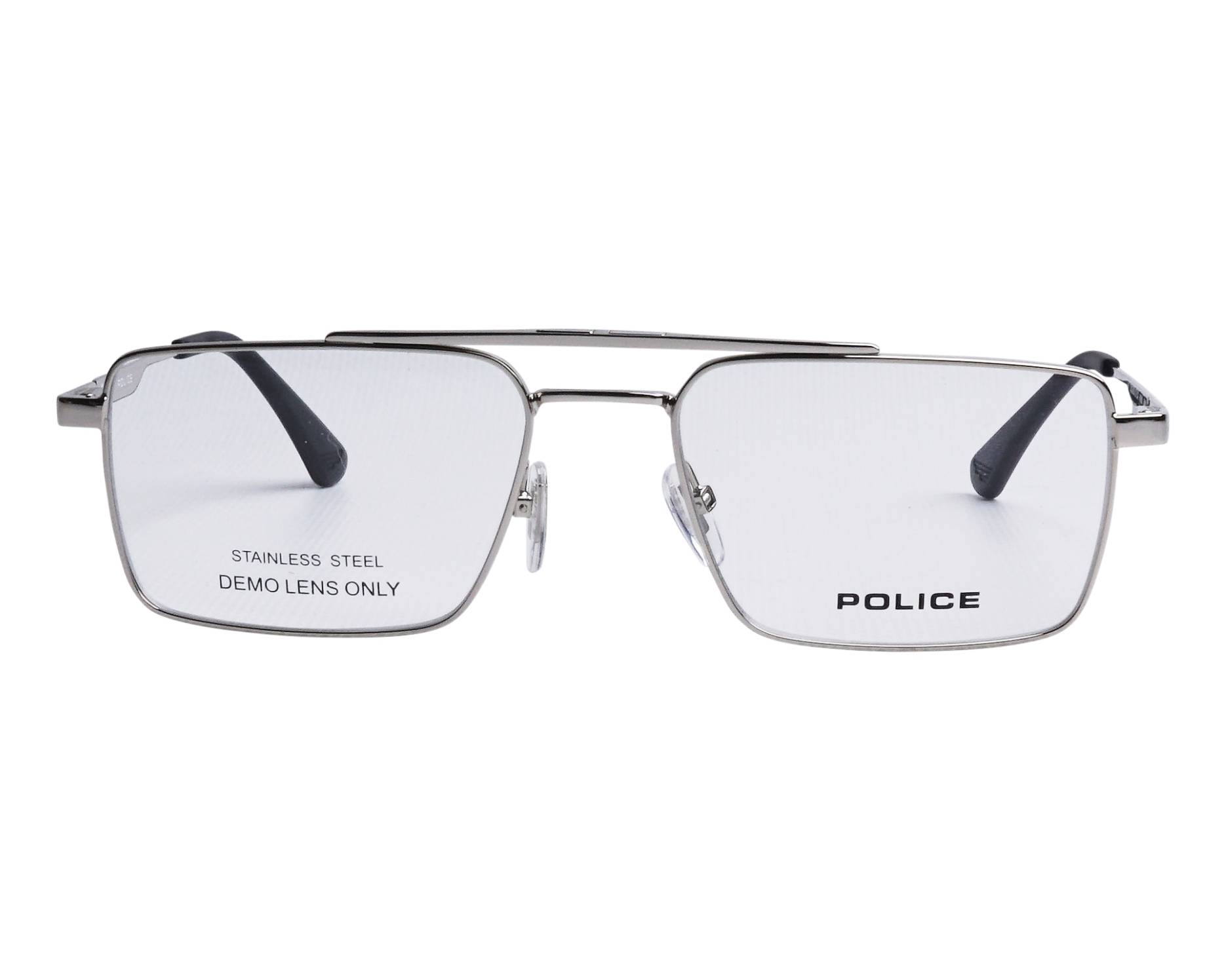 Police UPLR61 579P 55-18 Steel Black vue 360 degr&eacute;s 2