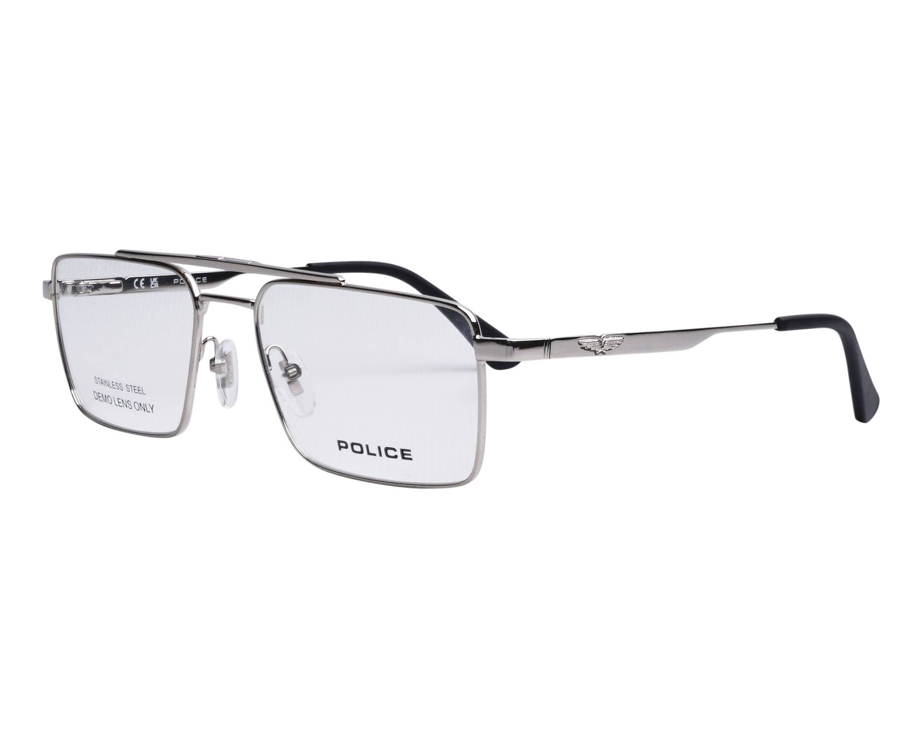 Police UPLR61 579P 55-18 Steel Black vue 360 degr&eacute;s 4