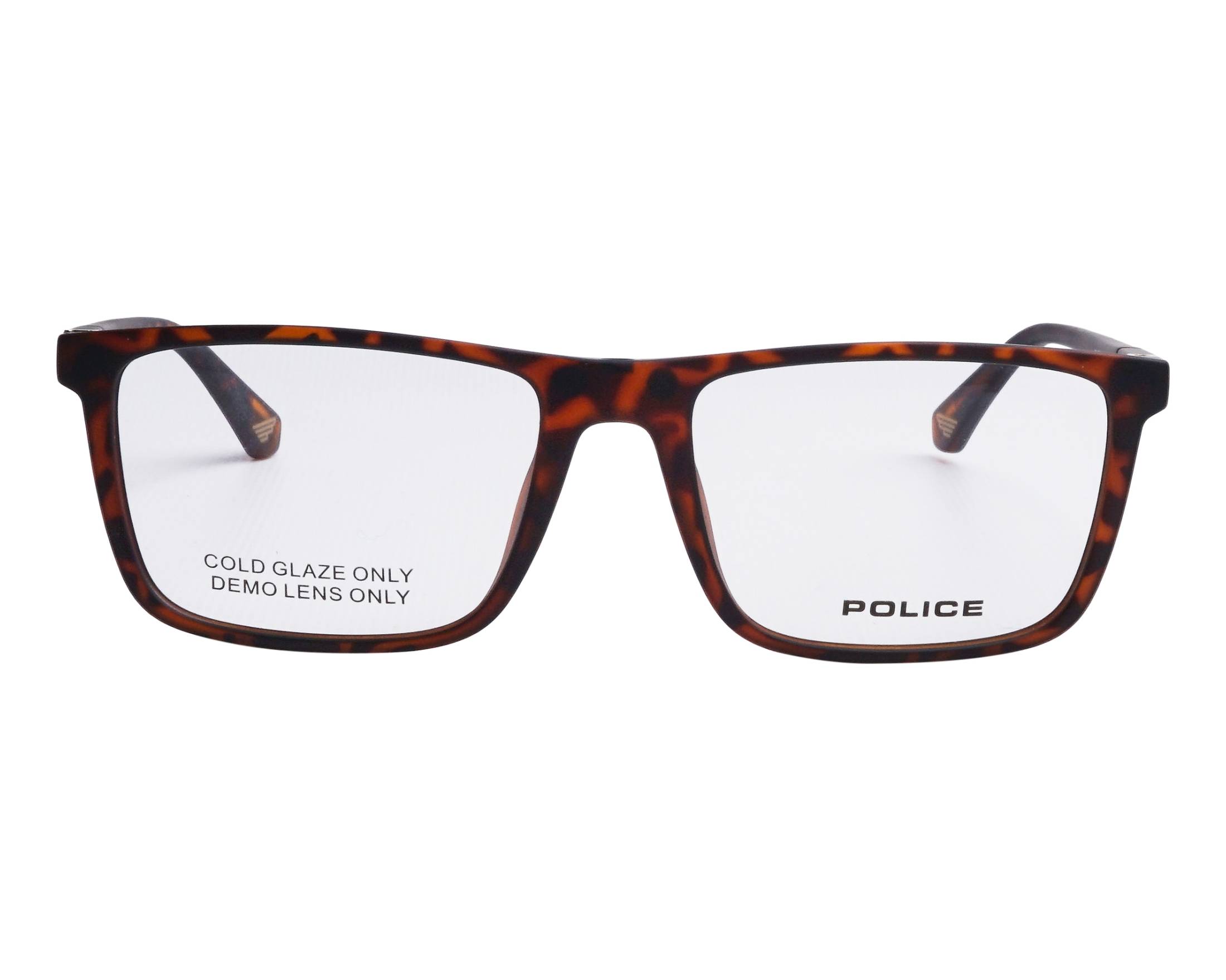 Police UPLQ66 878P 54-17 Havana Oro vue de face