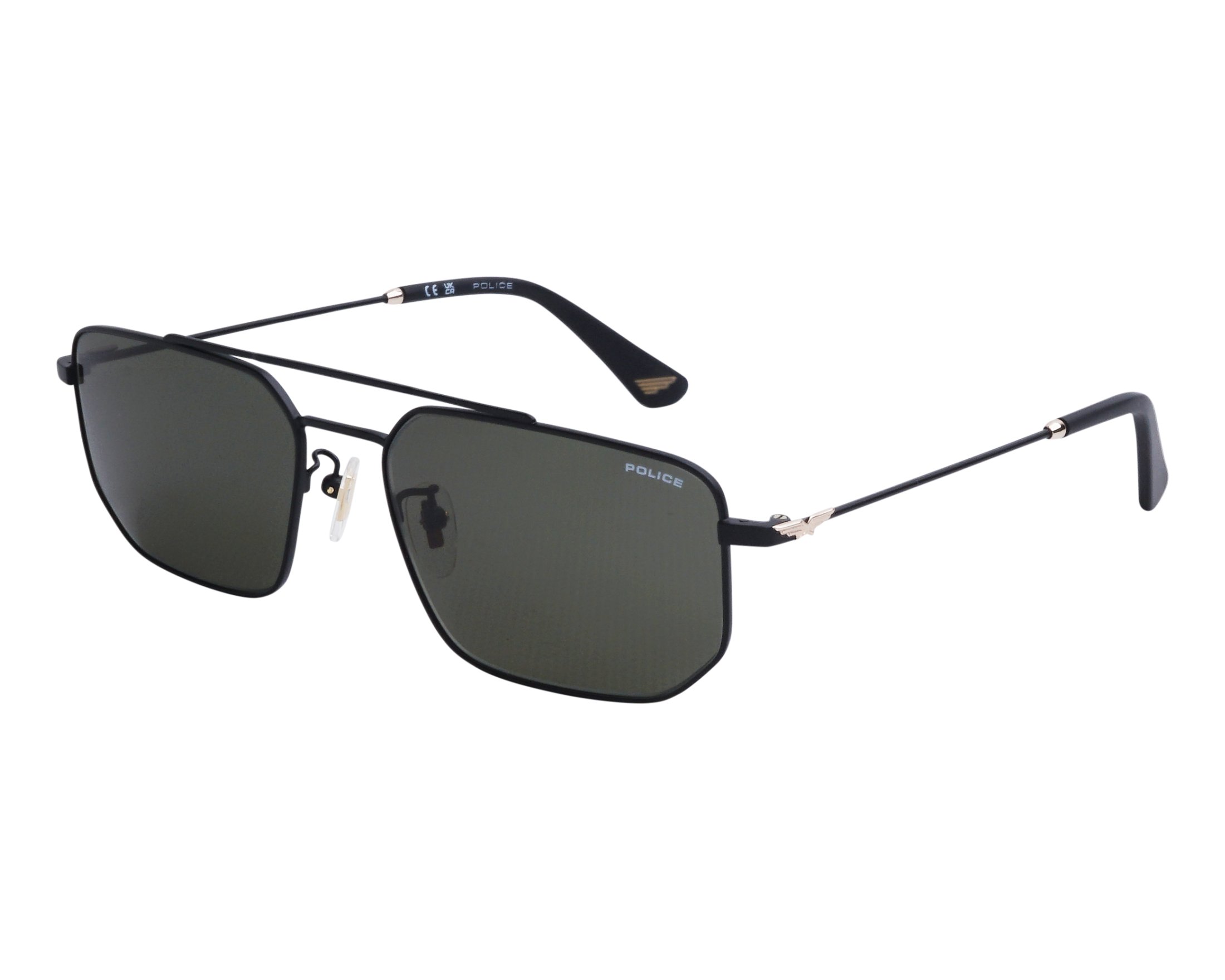 Police SPLU-66 0305 58-18 Noir  vue de profil