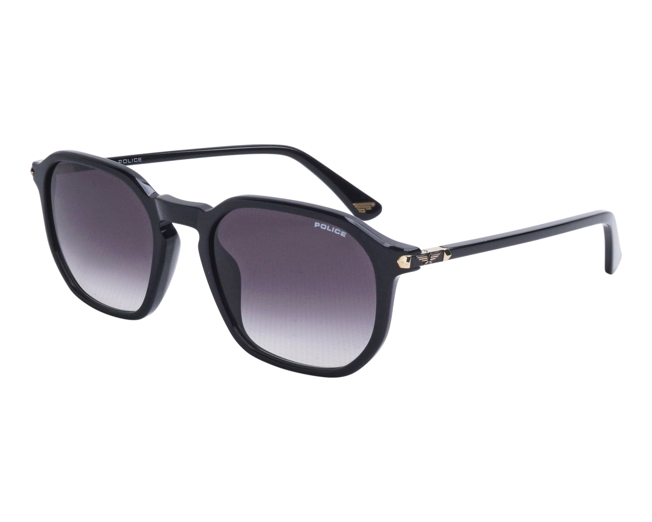 Police SPLU-69 0700 53-20 Noir  vue de profil